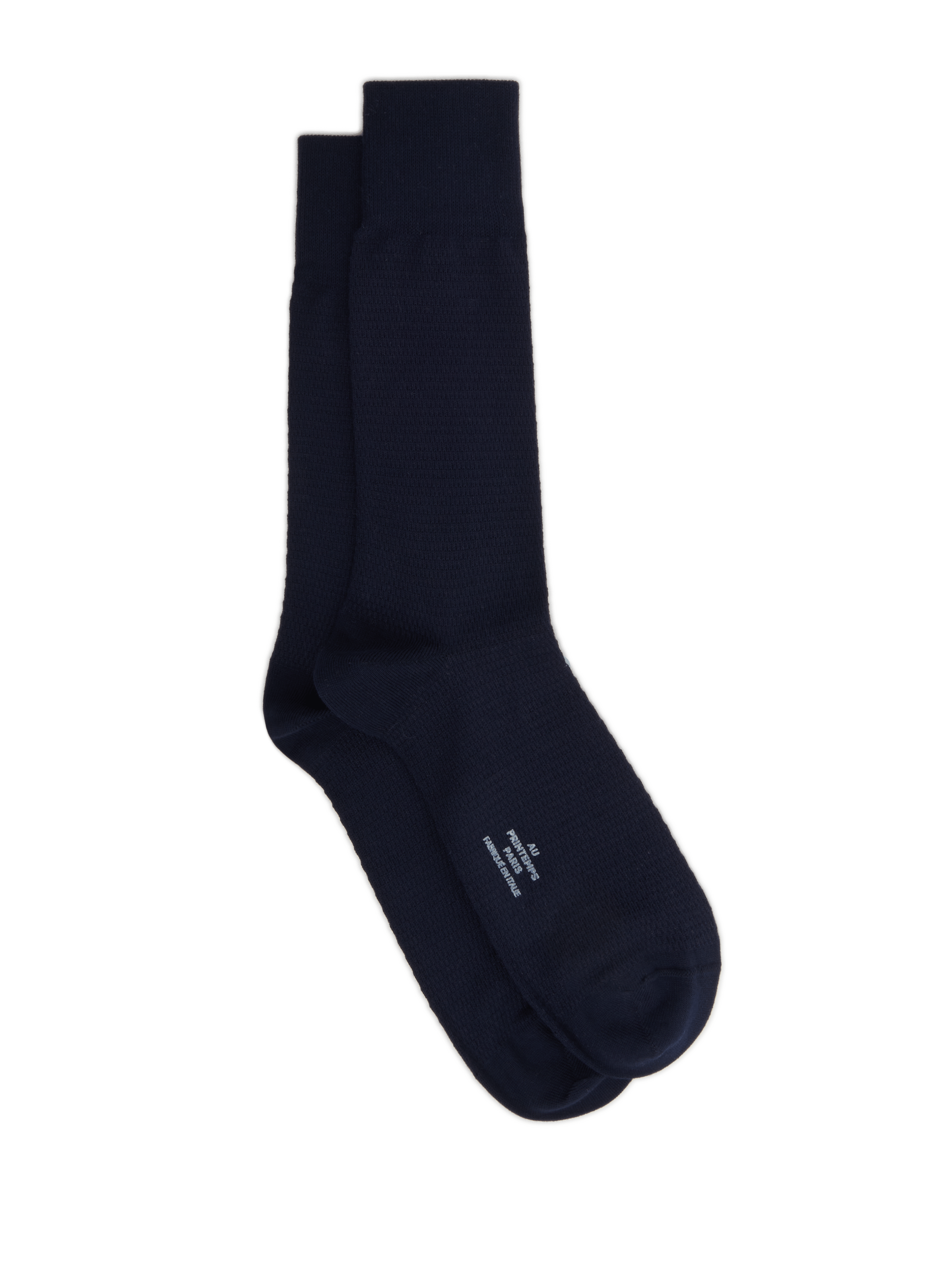 Cotton socks AU PRINTEMPS PARIS Blue