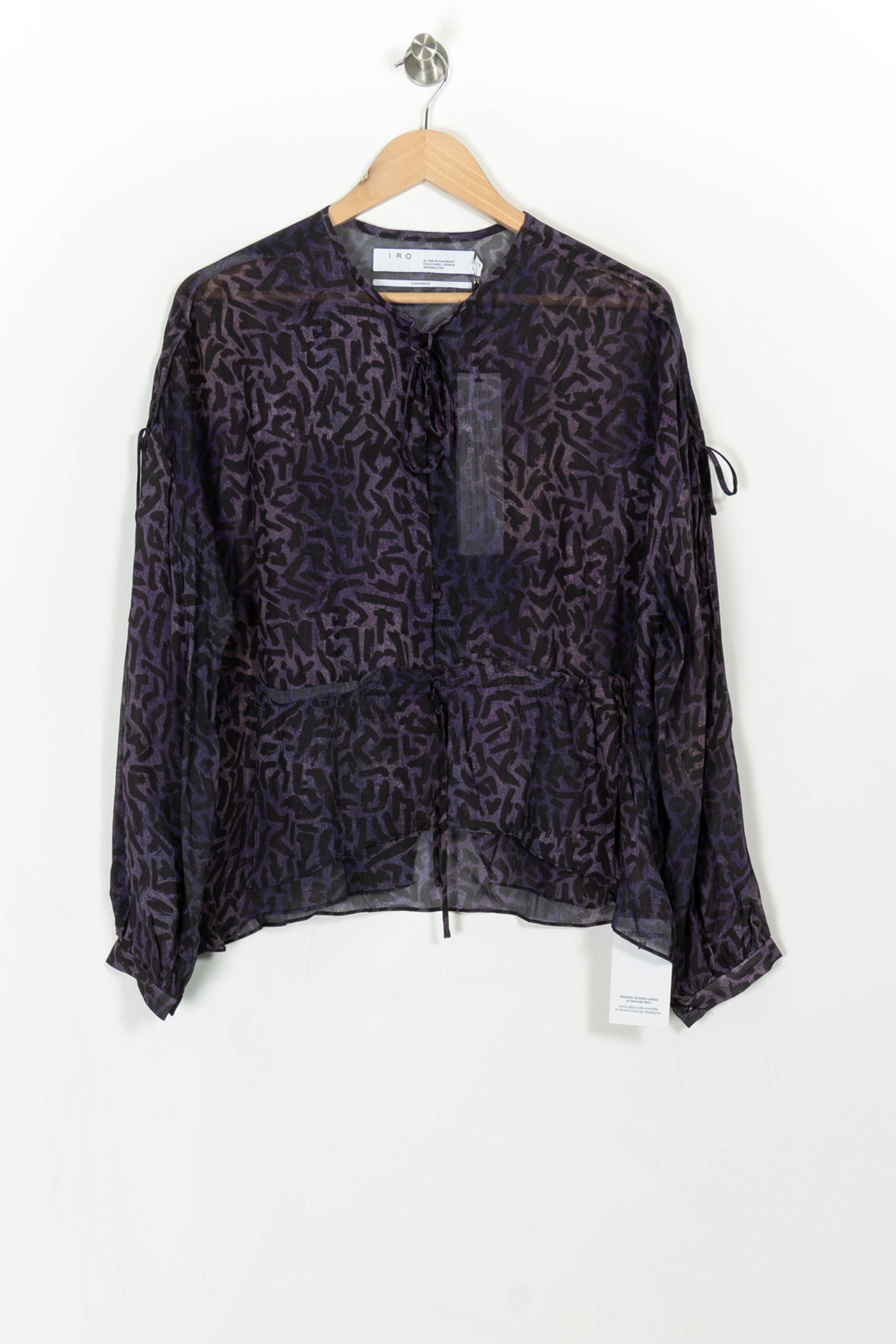 Blouse IRO - Seconde Main Purple