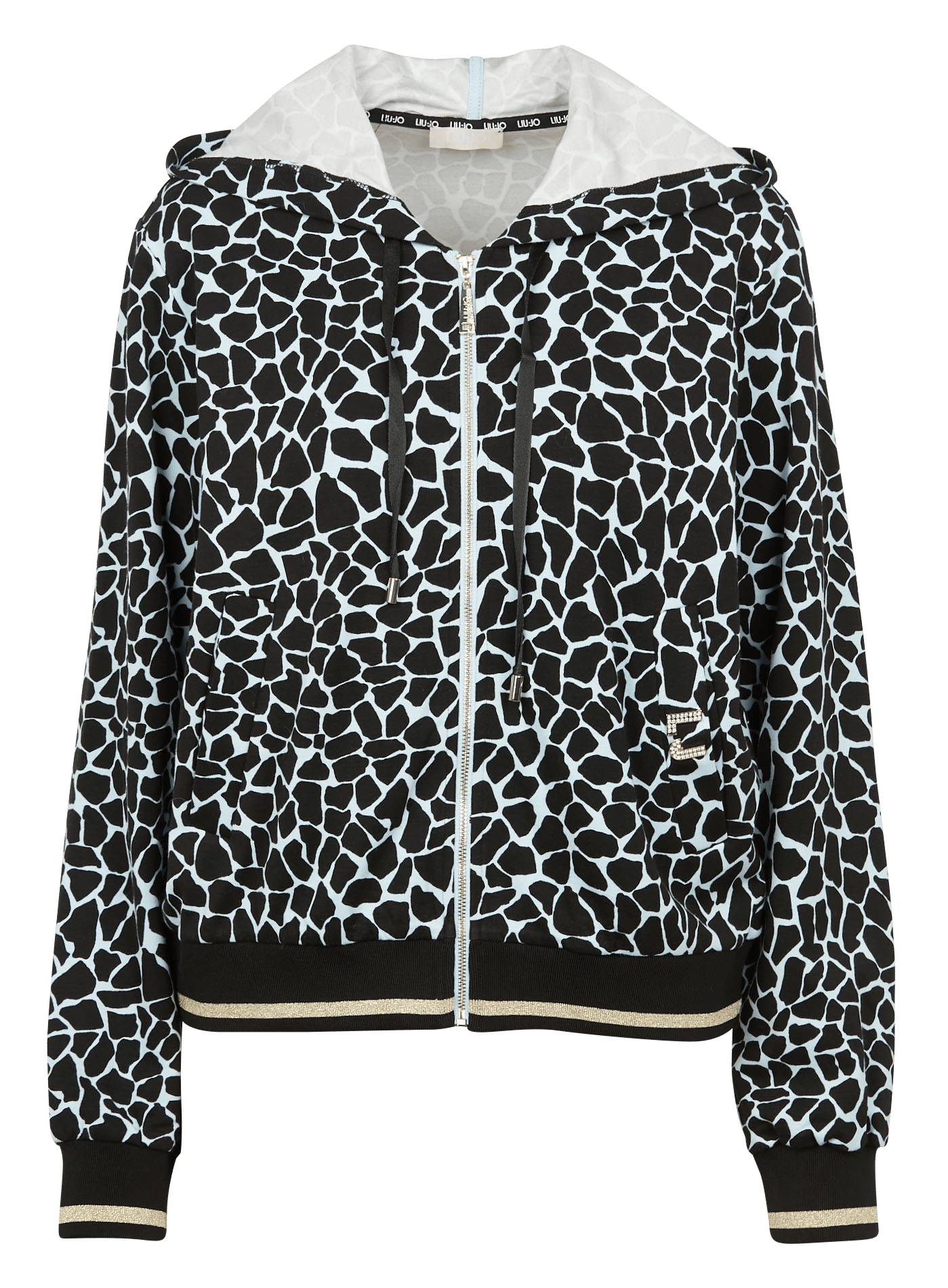 Sweat à capuche imprimé MulticoloreLIU JO