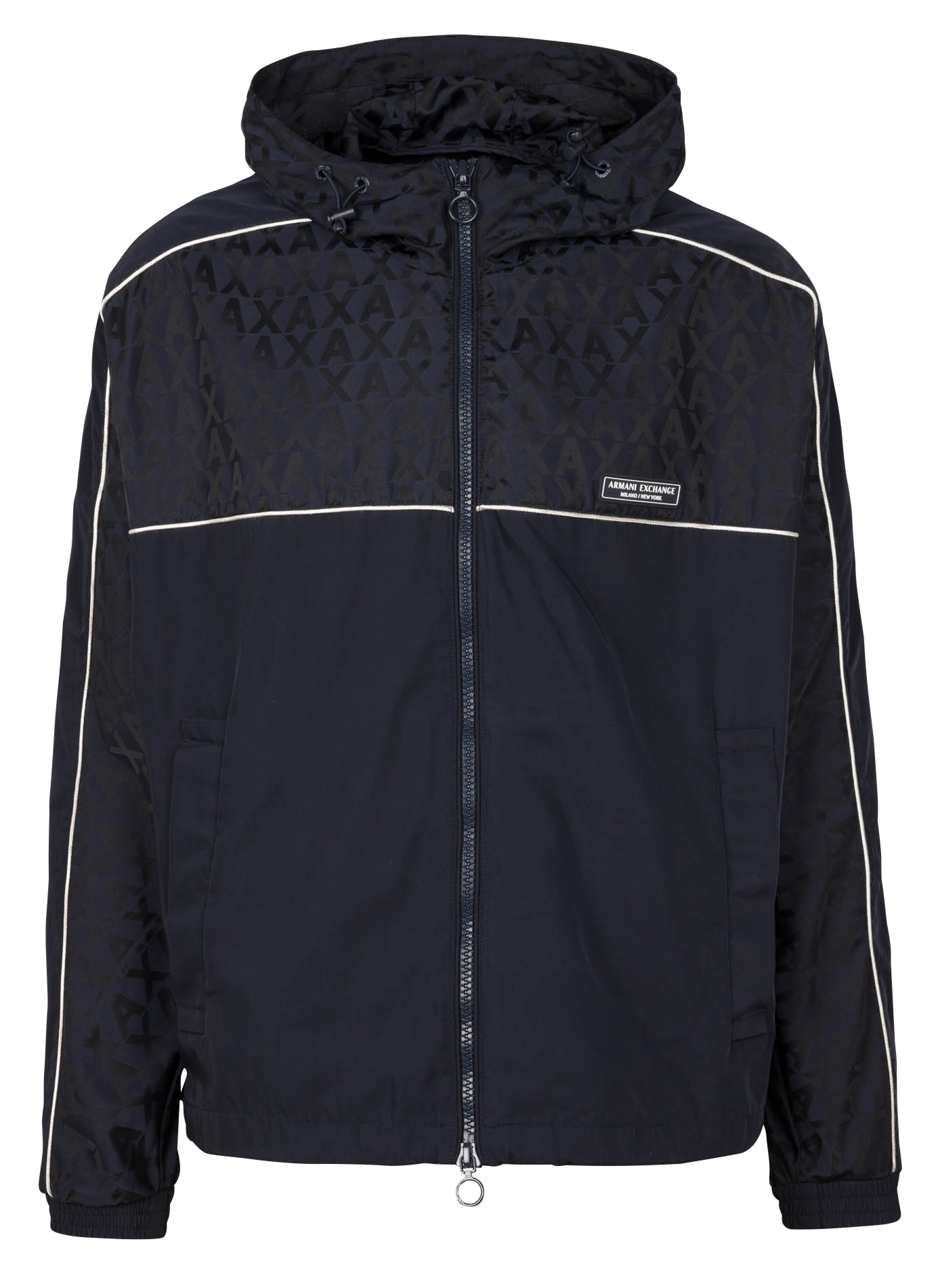 Hooded jacket ARMANI EXCHANGE Blue