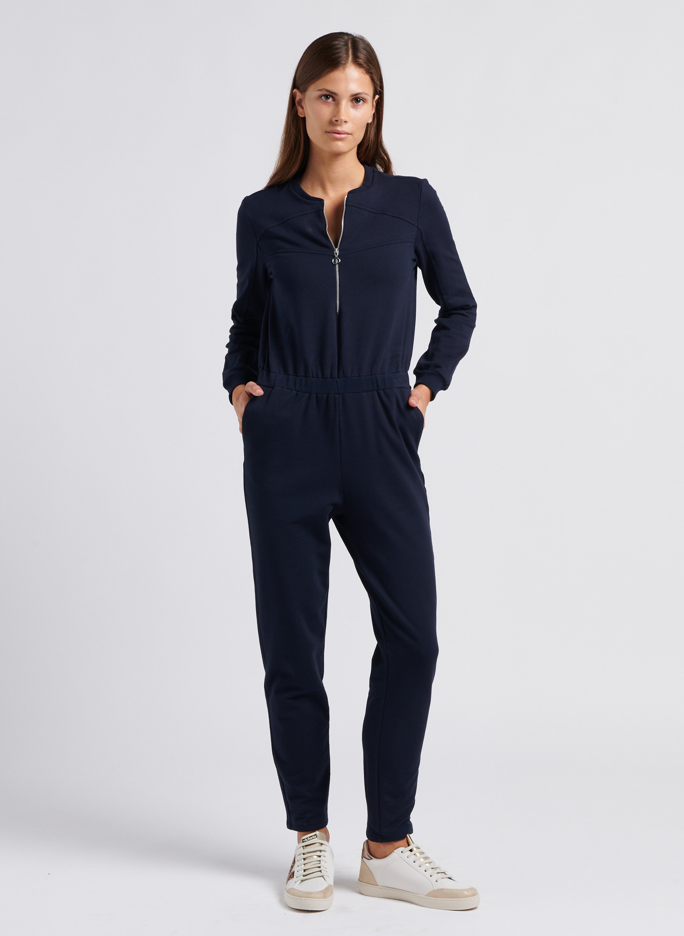 Cotton blend hot sale jumpsuit