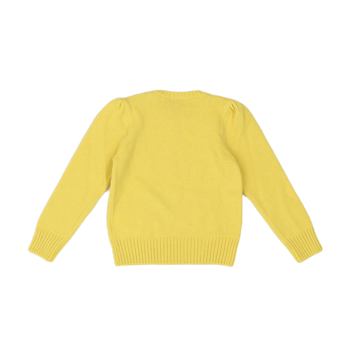 Yellow Kids Sweater - 4 years POLO RALPH LAUREN - Seconde Main Yellow
