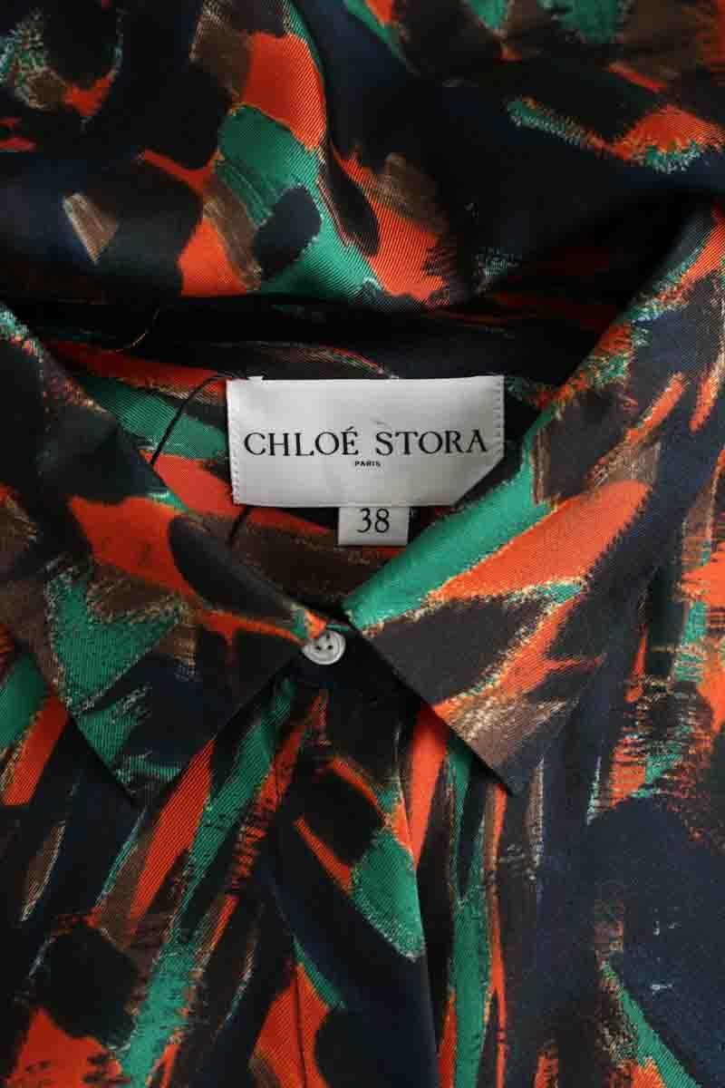 Silk blouse CHLOE STORA - SECONDE MAIN Blue