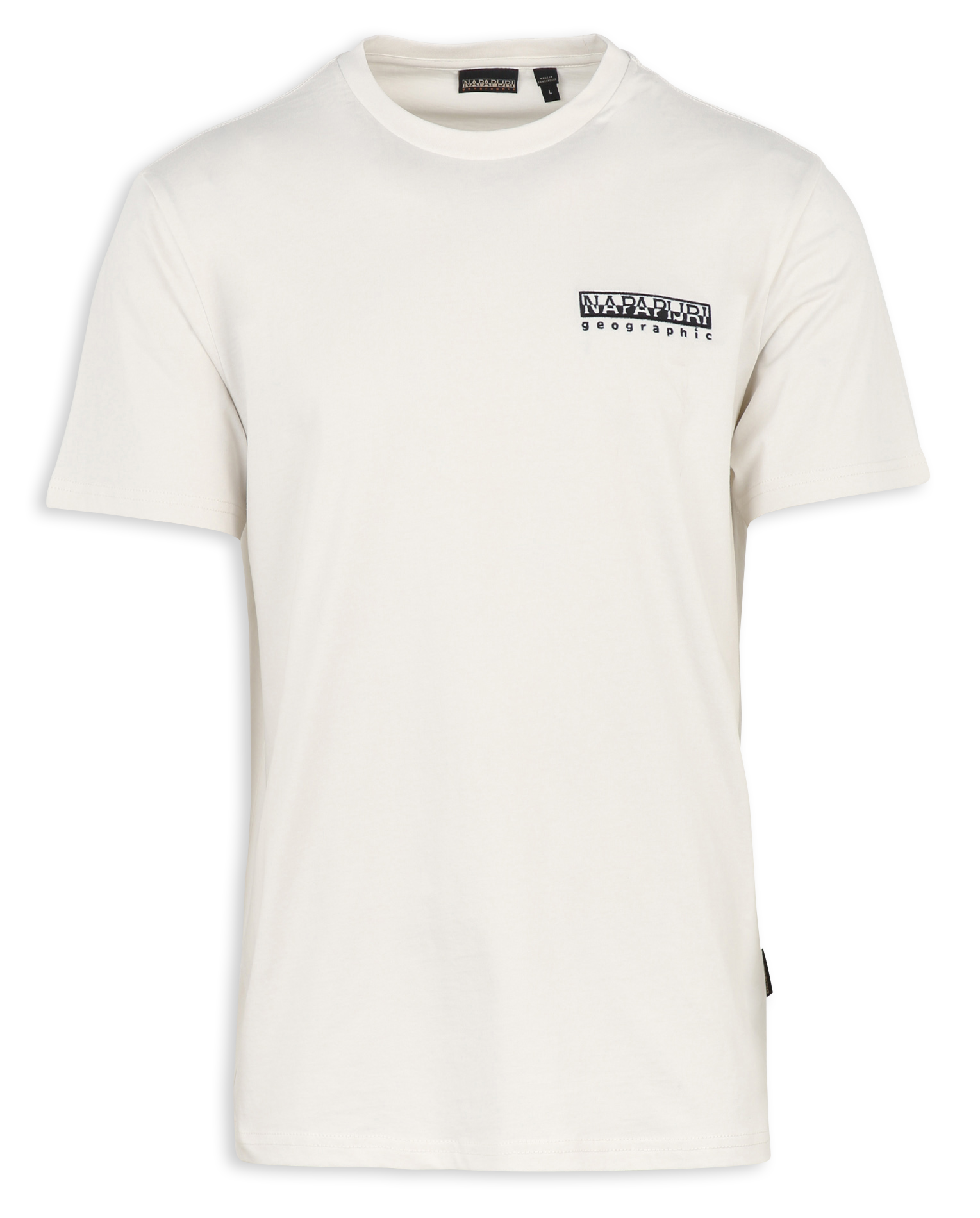 Gerade geschnittenes T-Shirt aus Baumwolle NAPAPIJRI Weiss