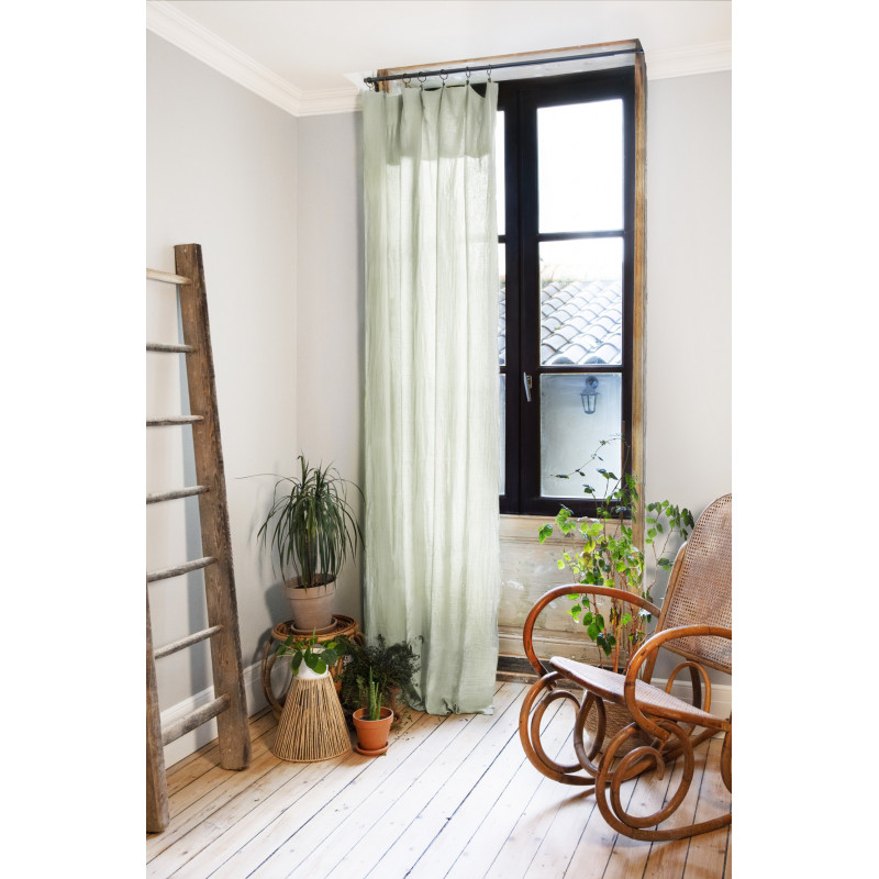 Blackout and Thermal Curtains L'EFFET PAPILLON Green