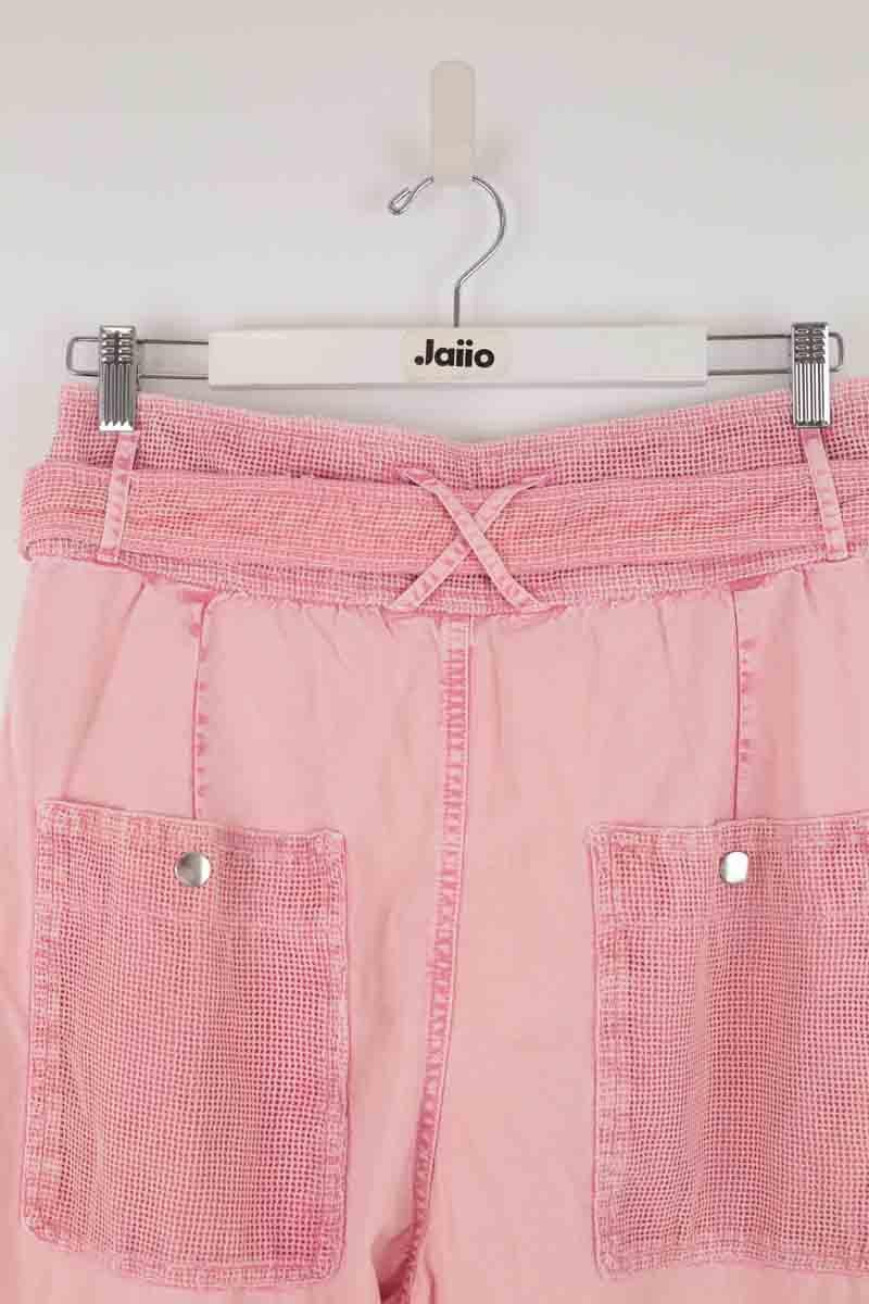 Slim-fit cotton cargo pants ISABEL MARANT - Seconde Main Pink