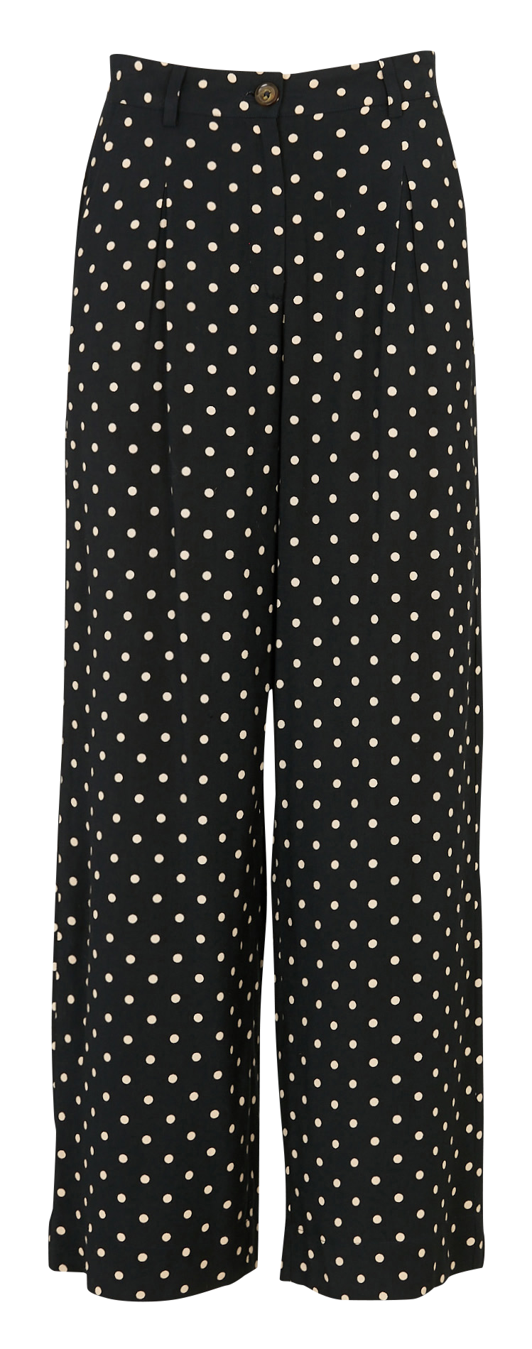 Weite Hose mit Punkten EMILE ET IDA Schwarz
