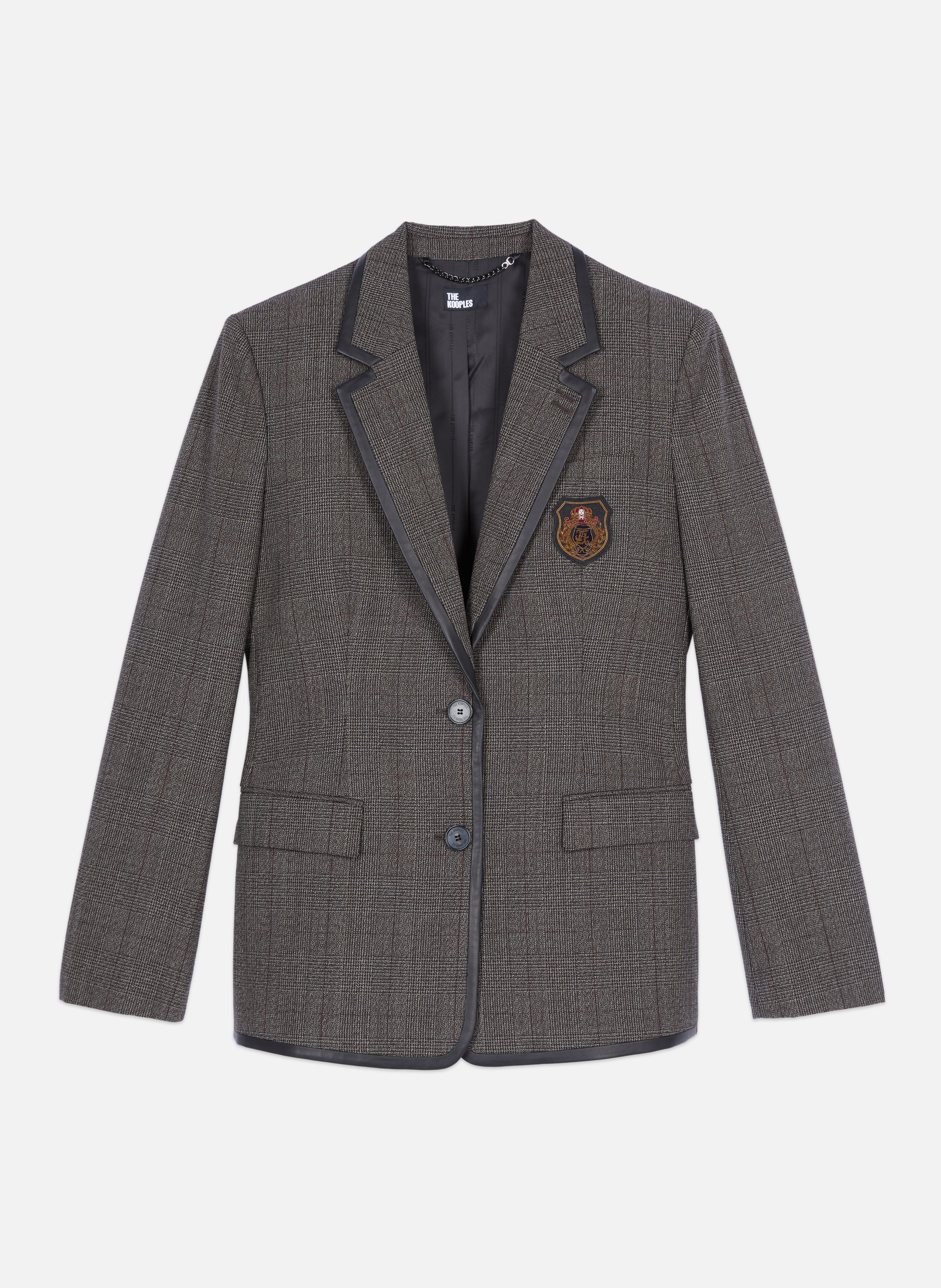 Prince of Wales jacket THE KOOPLES Brown
