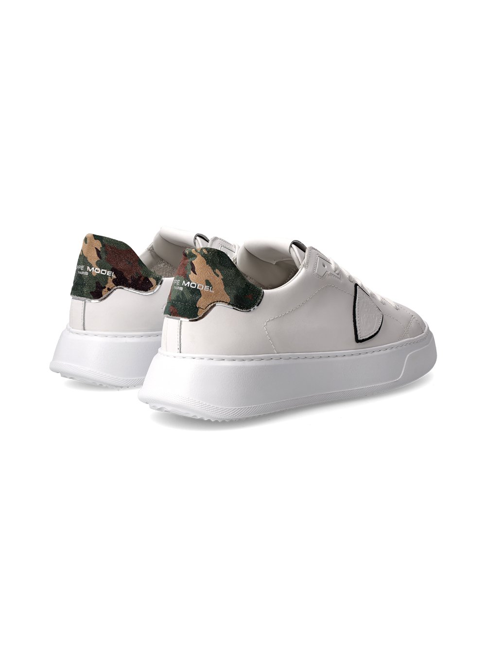 Tennis Temple Sneakers. PHILIPPE MODEL Green