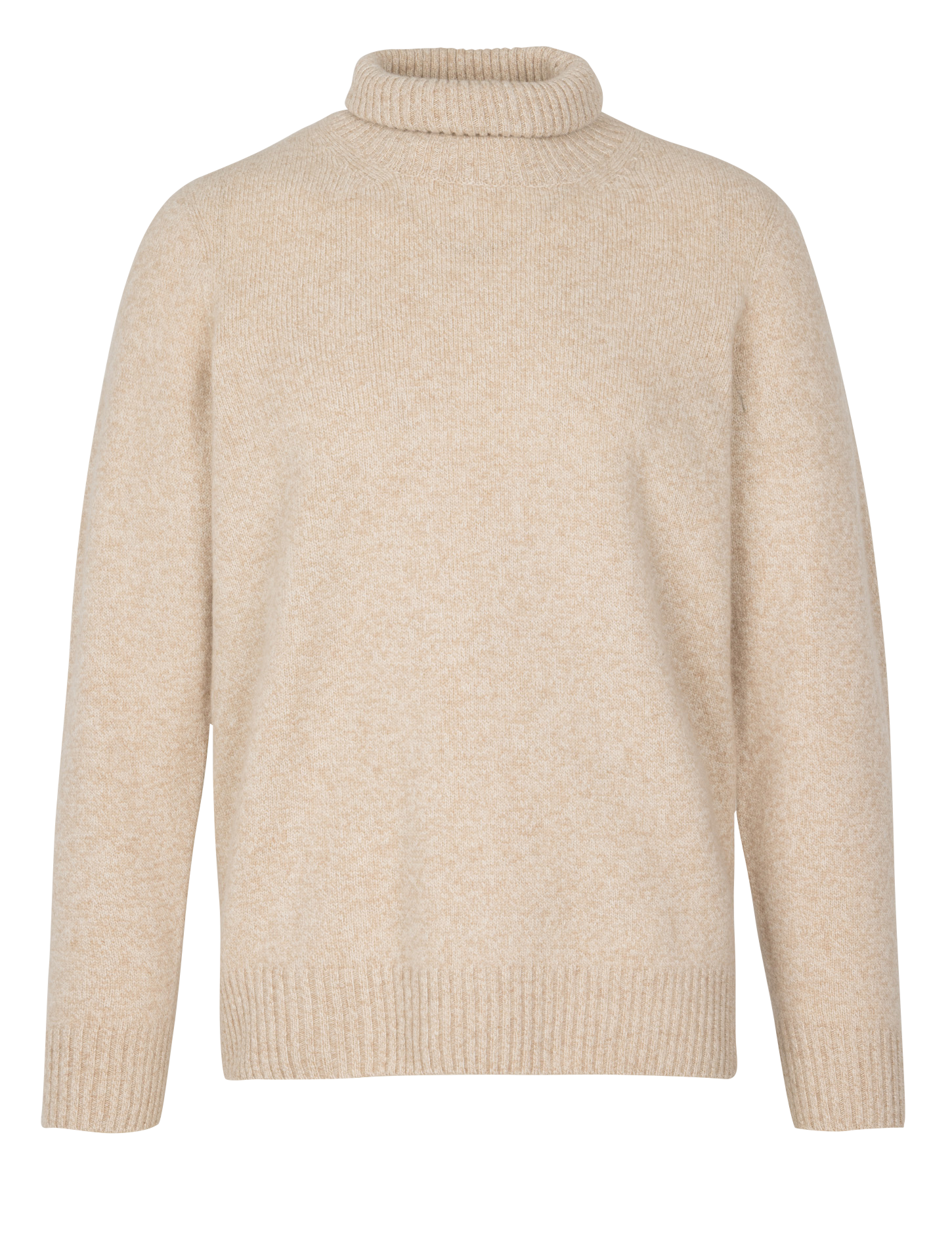 Col roulé droit en laine HARTFORD Multicolore