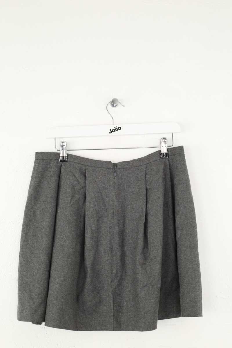 Wool mini skirt TARA JARMON - Seconde Main Grey