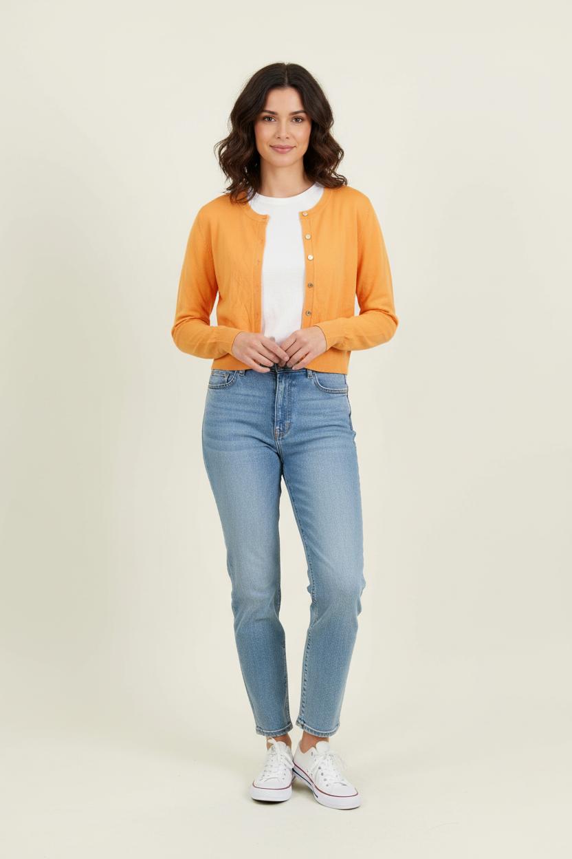 Cardigan PAULE KA - Seconde main Orange