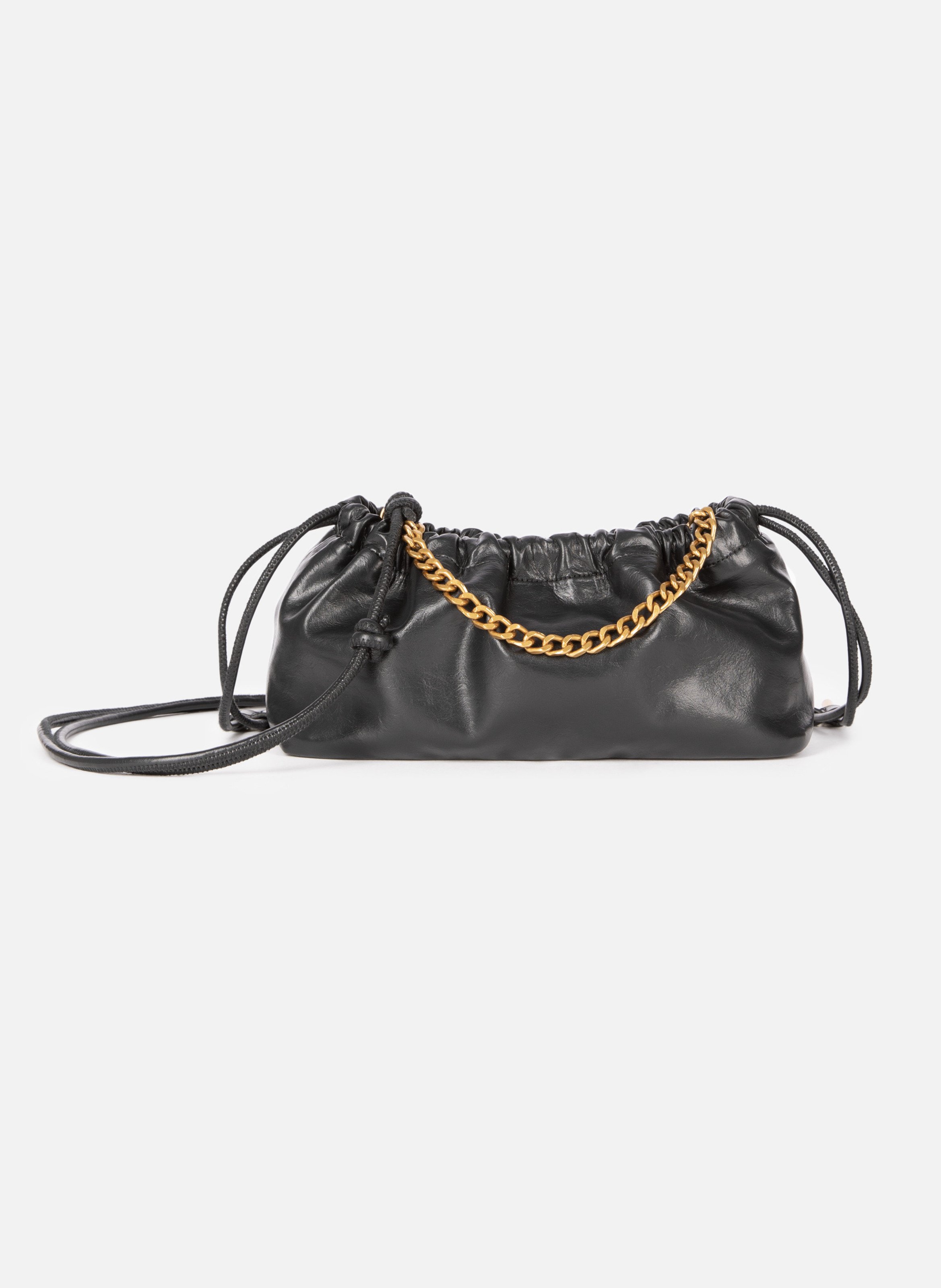 Taylor recycled leather bag THE KOOPLES Black