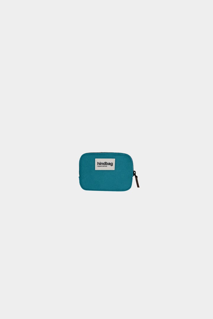 Cotton coin purse HINDBAG Blue