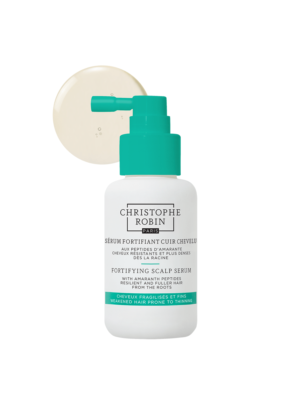 Haarwuchsserum mit Amarant-Peptiden CHRISTOPHE ROBIN No color