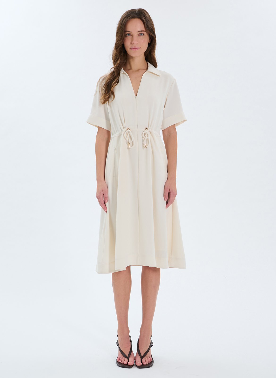 Fitted long dress ZAPA