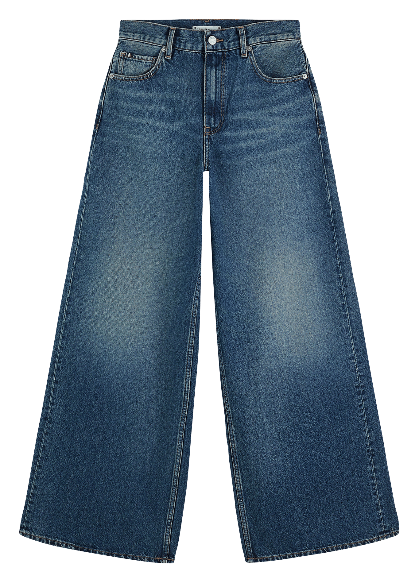 Wijde jeans met hoge taille TOMMY HILFIGER Blauw