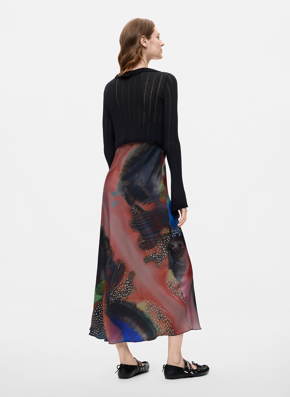 Robe longue imprimée DESIGUAL Multicolore