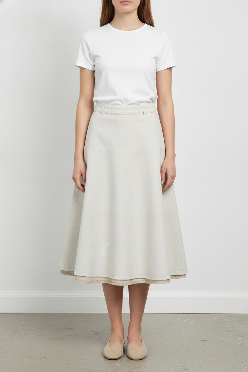 Short & midi skirt CLOSED - Seconde Main Beige