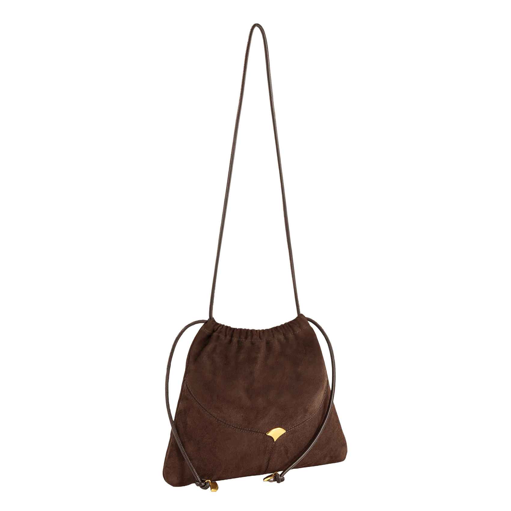 Ledertasche mit Schulterriemen SESSUN Braun