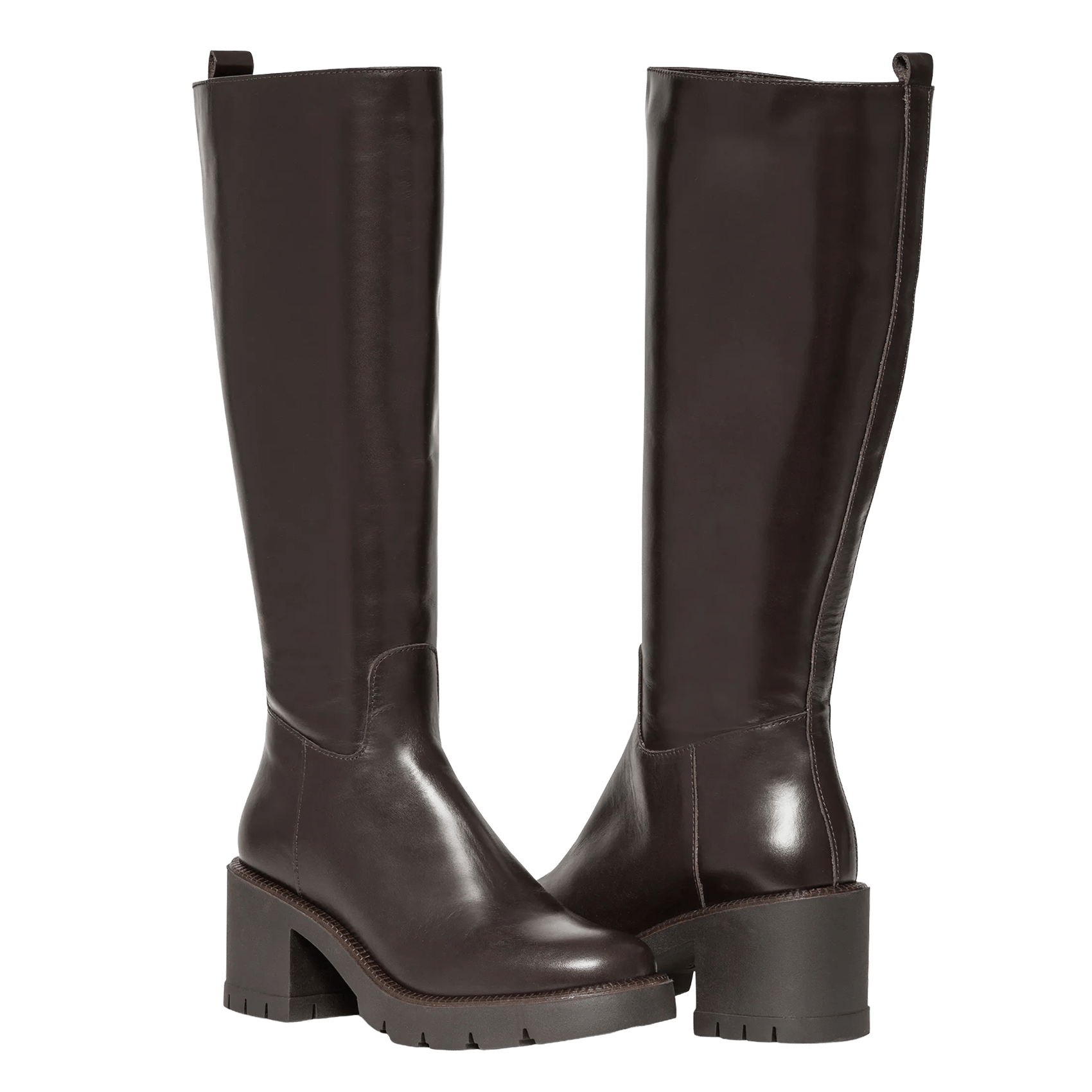 Lederstiefel BOCAGE Braun