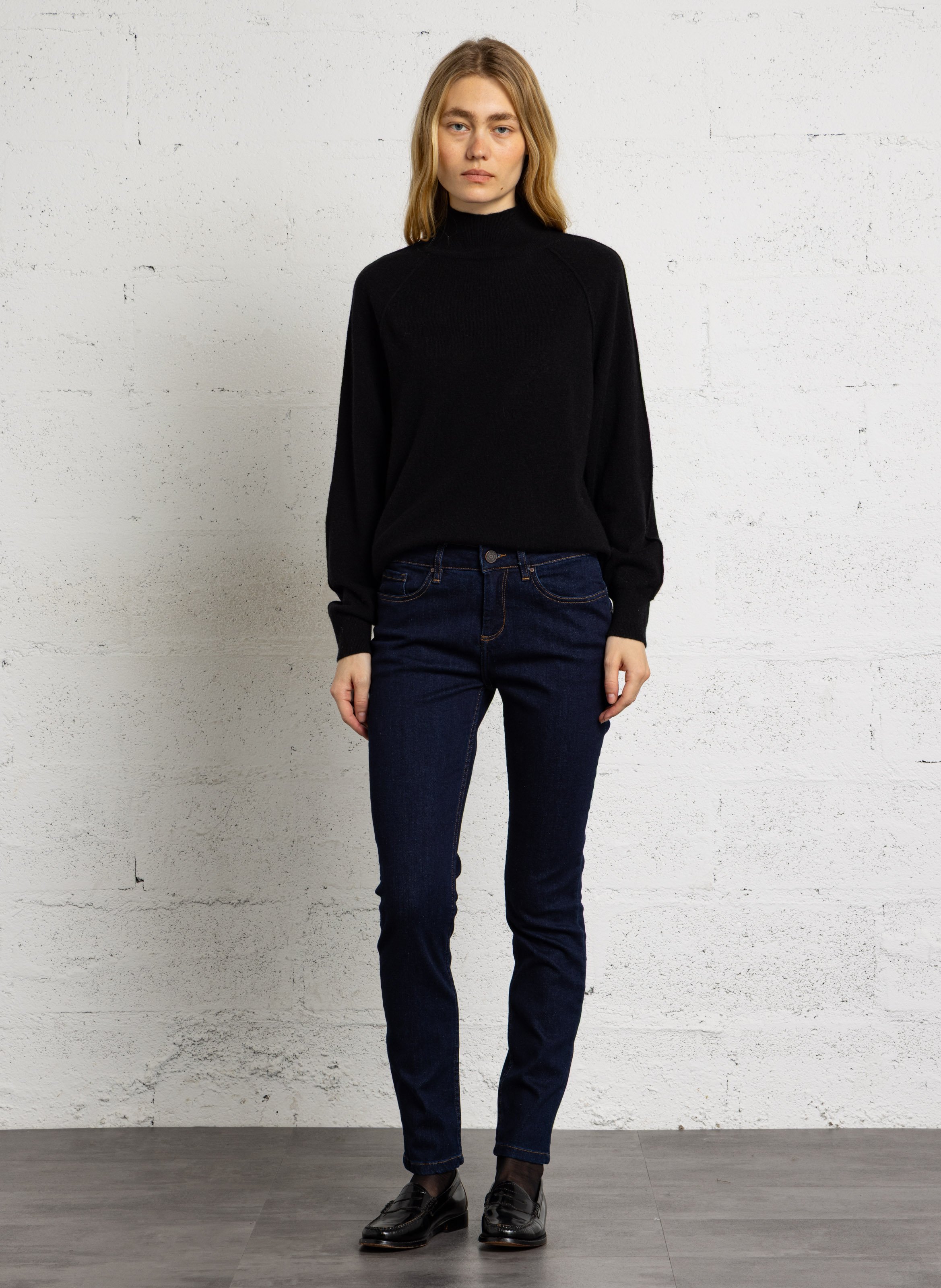 Slimfit-Jeans mit 5 Taschen SUD EXPRESS Blau