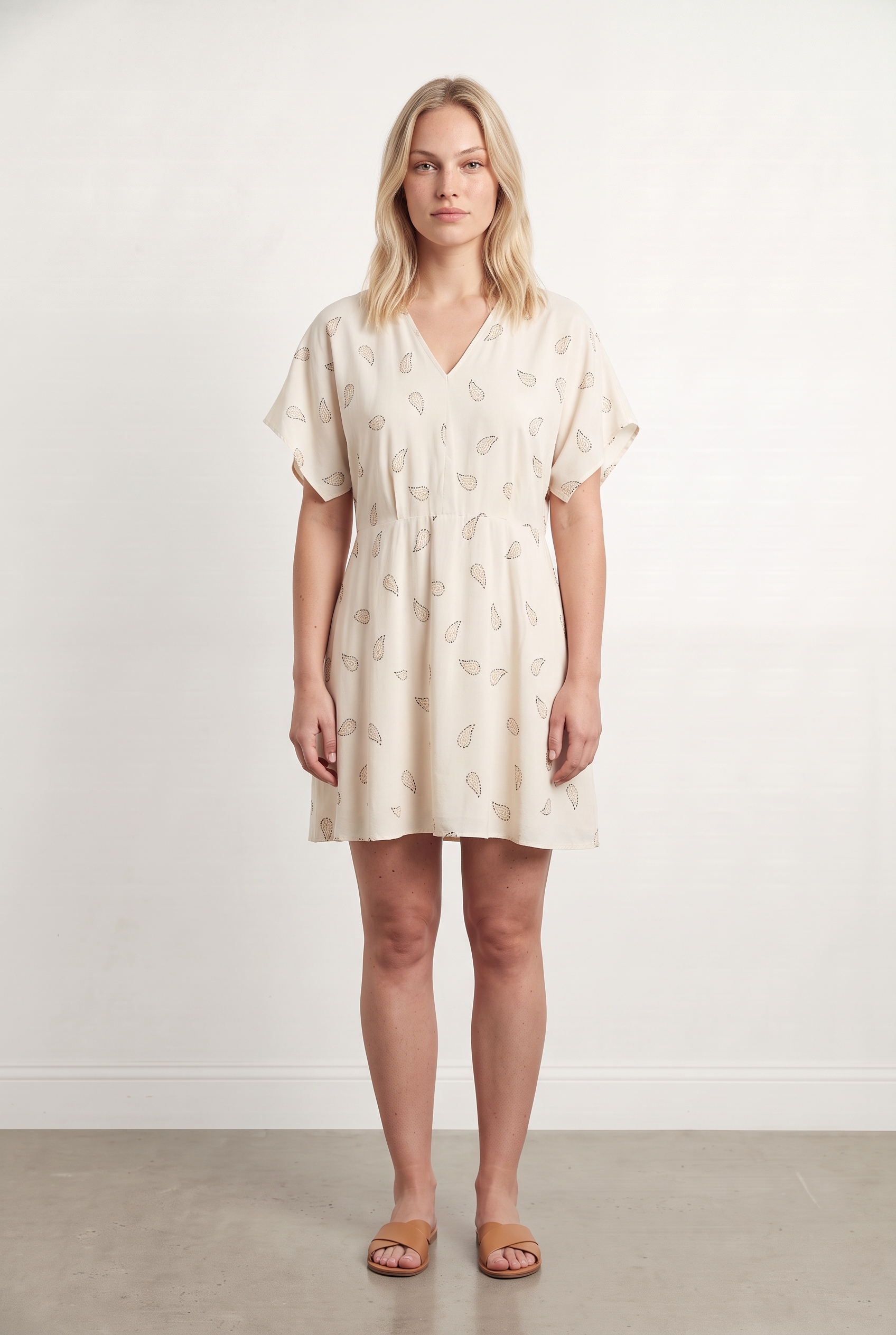 Short & midi dress COMPTOIR DES COTONNIERS - Seconde main Beige