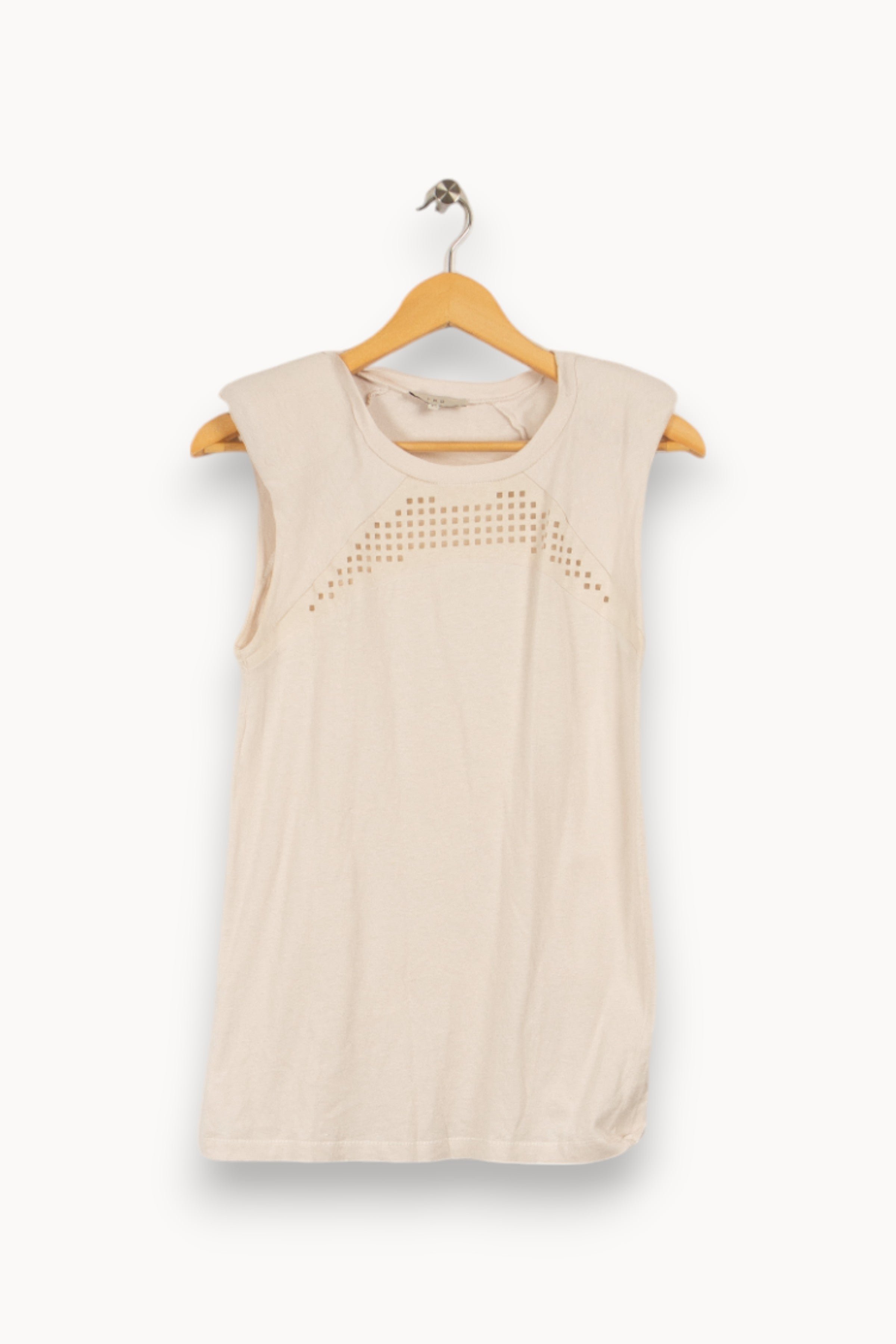 Top & tank top IRO - Seconde Main Beige