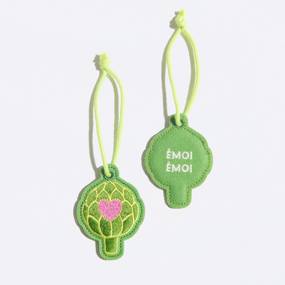 Artichoke Heart Keyring EMOI EMOI Green