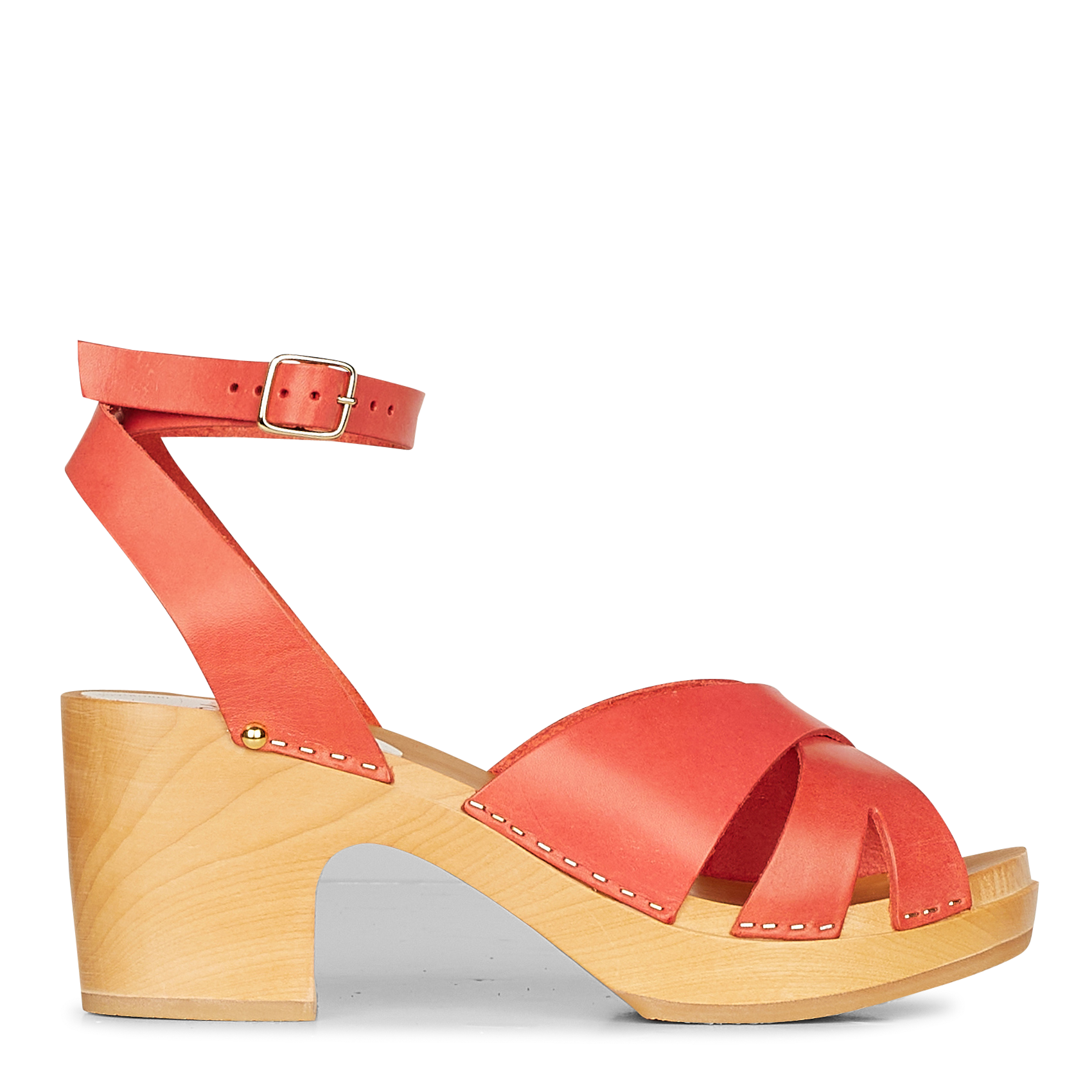 Clog-Sandalen mit offener Ferse und verstellbarer Schnalle RosaSABOTS YOUYOU