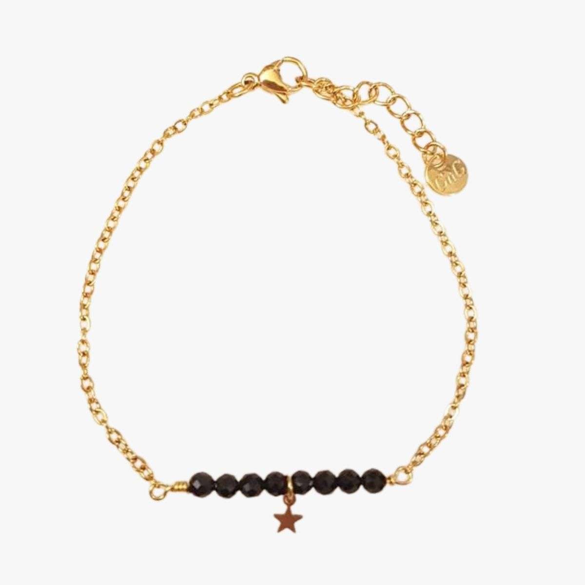 Spinel bracelet GINANDGER Black