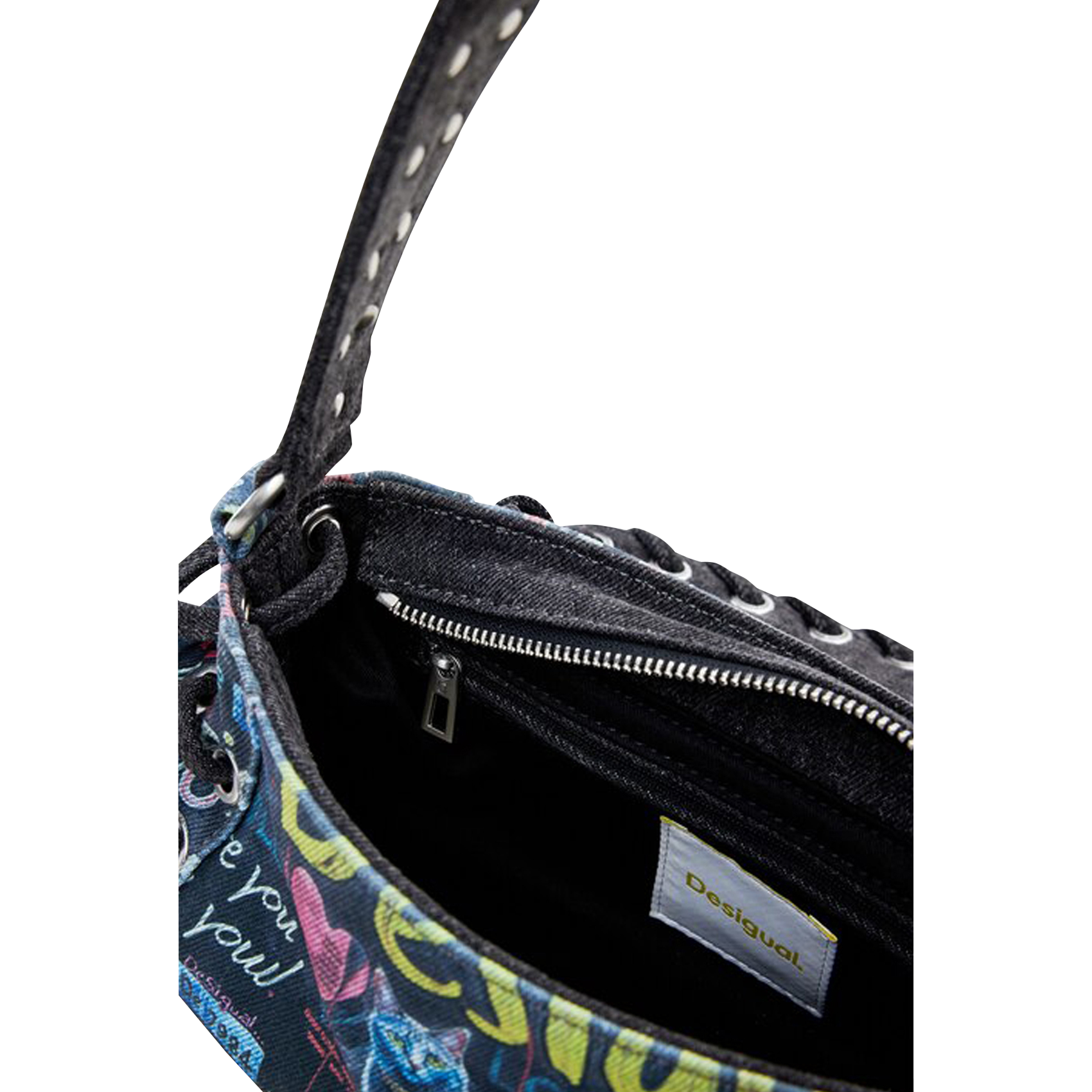 Sac à main en coton mélangé imprimé DESIGUAL Multicolore