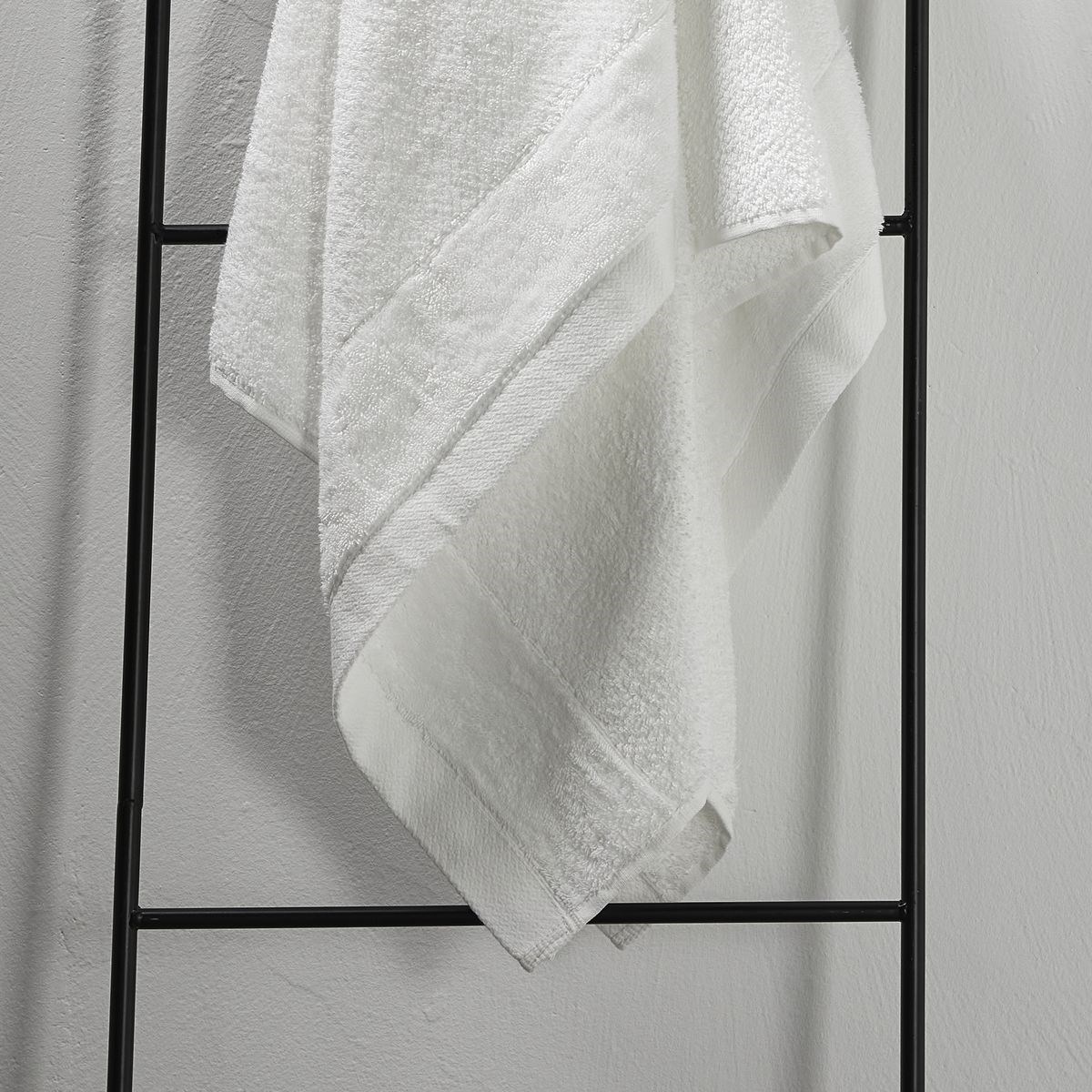 Plain cotton bath towel TODAY LINGE DE MAISON White