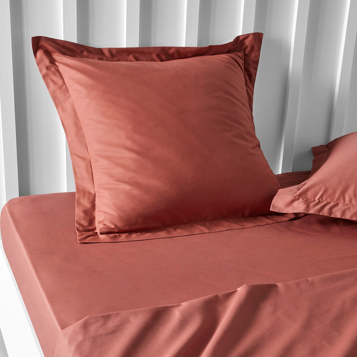 Cotton pillowcase TODAY LINGE DE MAISON Red