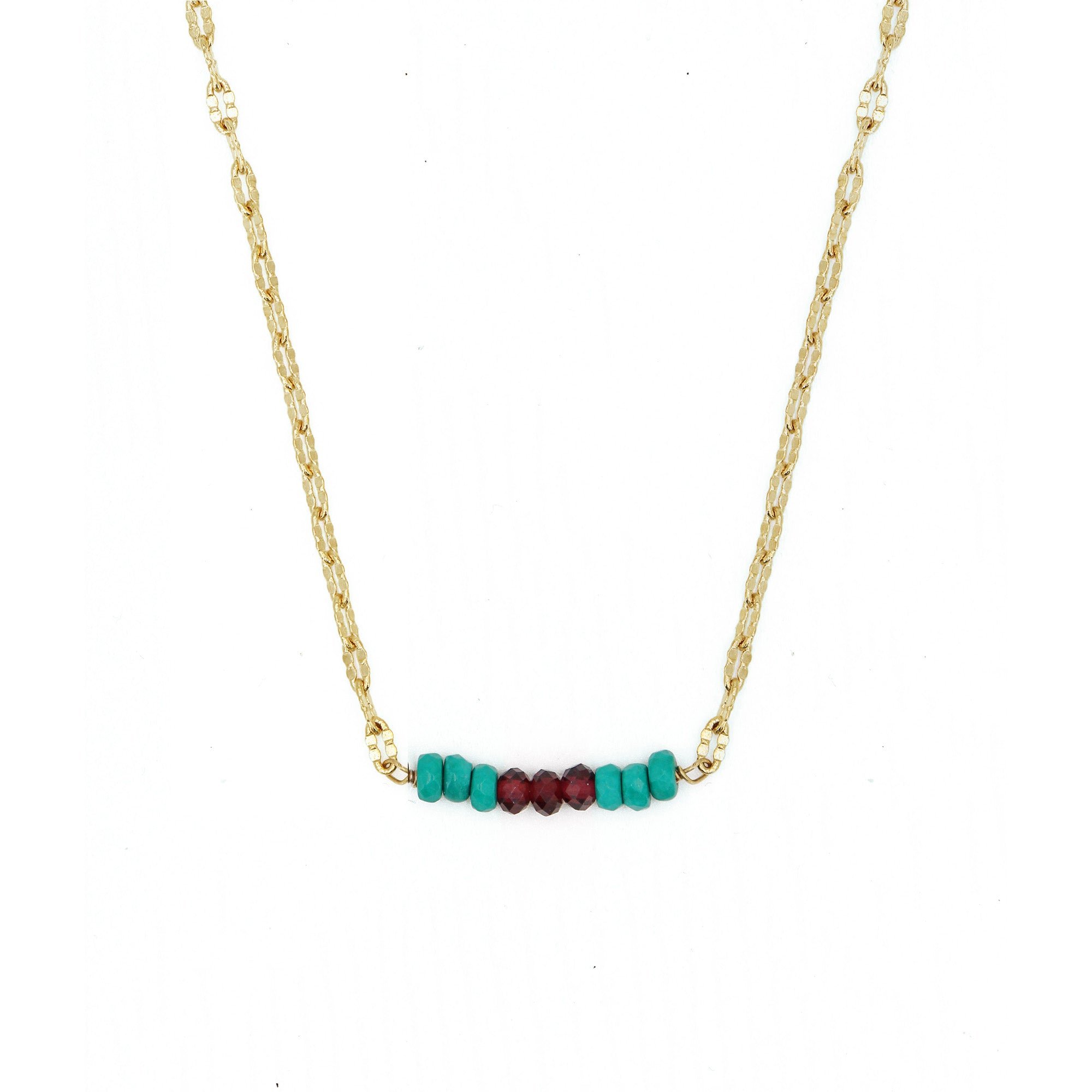 Necklace NILAI Blue
