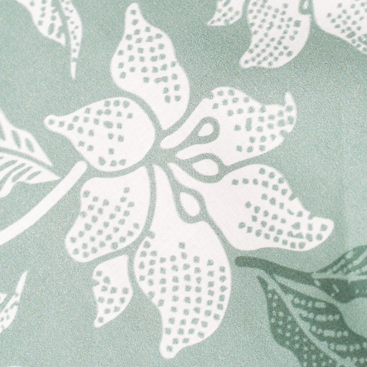 Printed cotton bed set TODAY LINGE DE MAISON Green