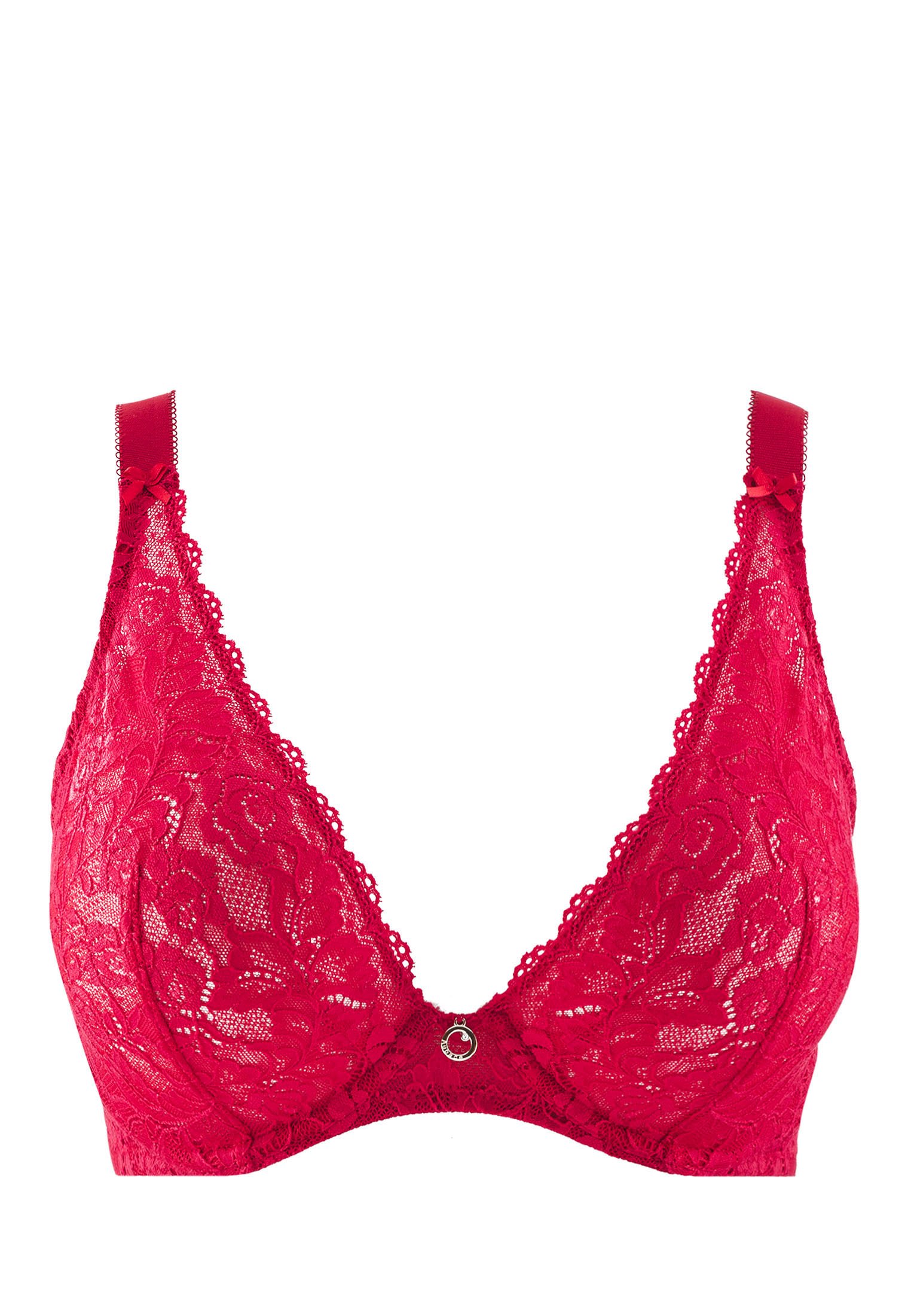 Comfy underwired triangle bra AUBADE Red