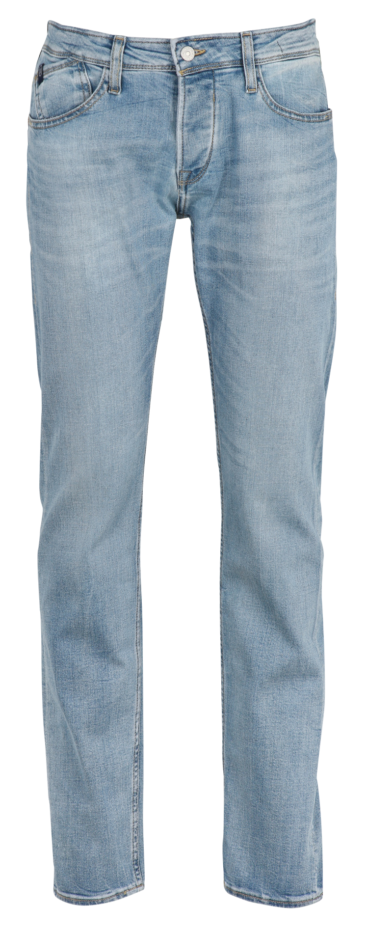 Cotton-blend straight jeans LE TEMPS DES CERISES Blue
