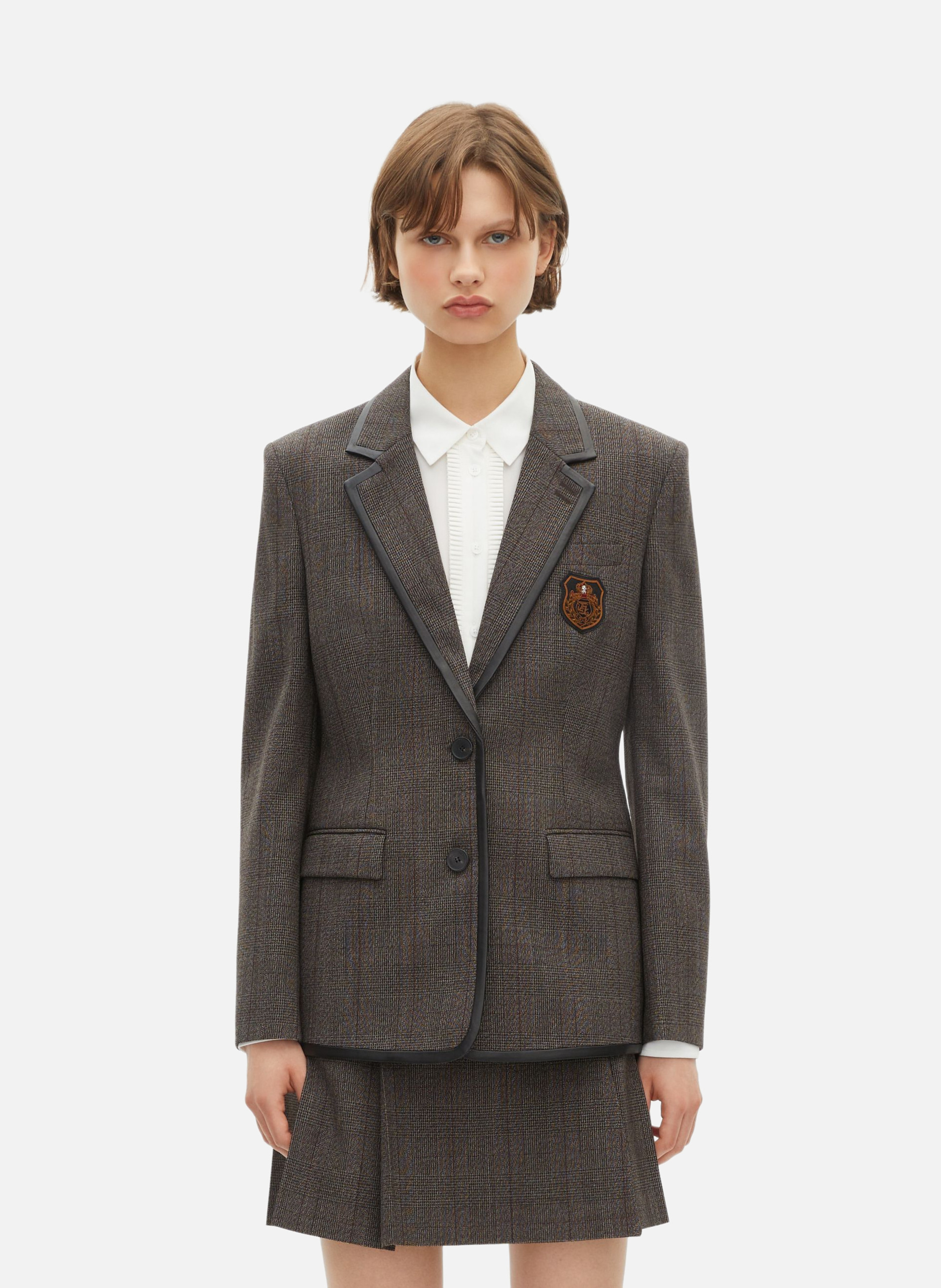 Prince of Wales jacket THE KOOPLES Brown