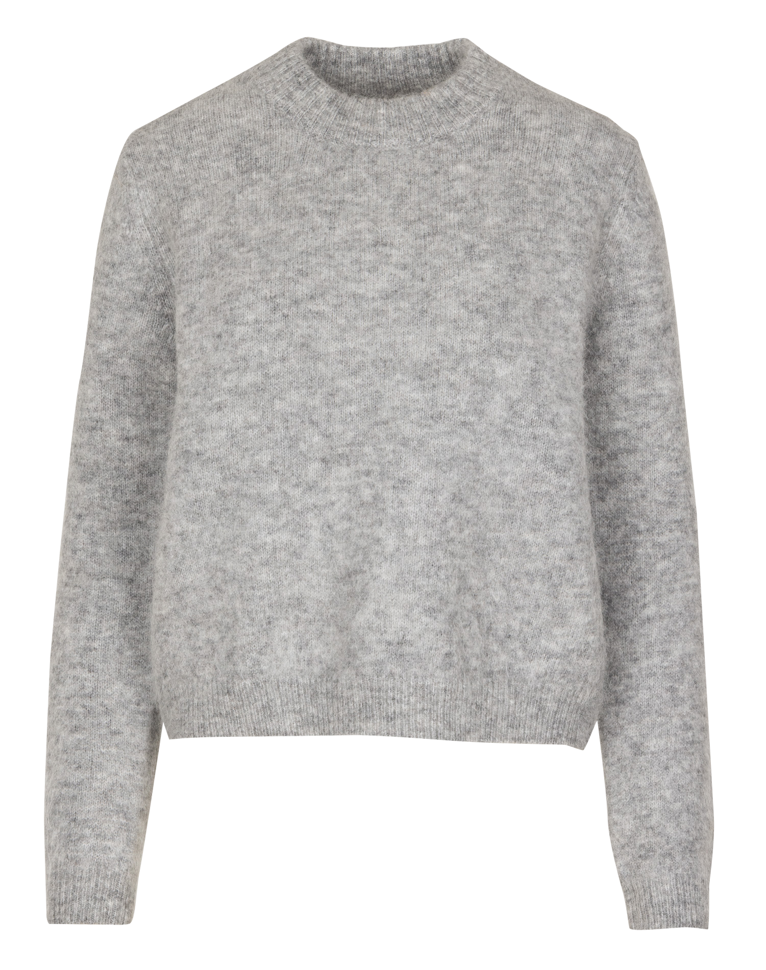 Oversized trui | wolblend BELLEROSE Grijs