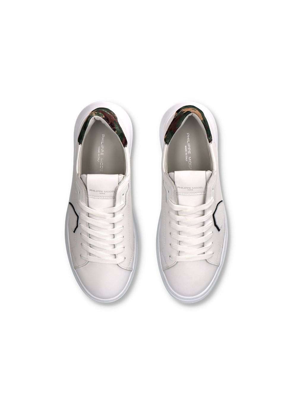 Tennis Temple Sneakers. PHILIPPE MODEL Green