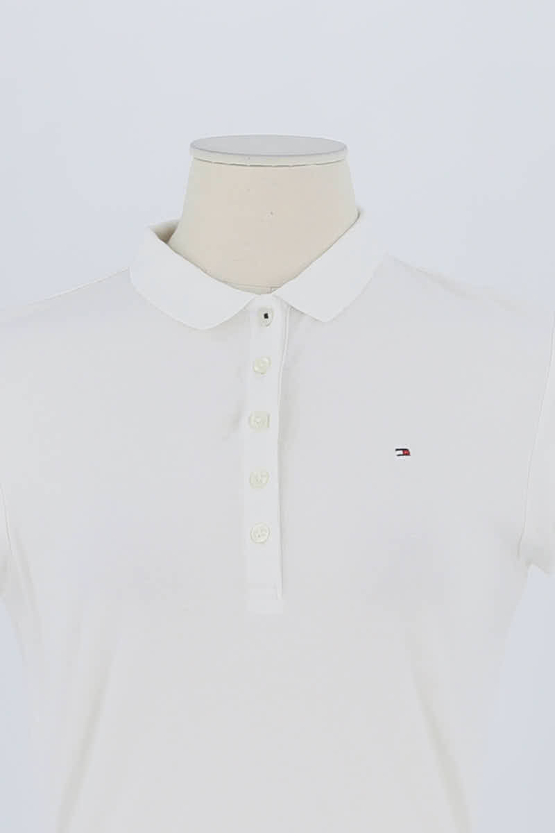 Polo shirt TOMMY HILFIGER - SECONDE MAIN White
