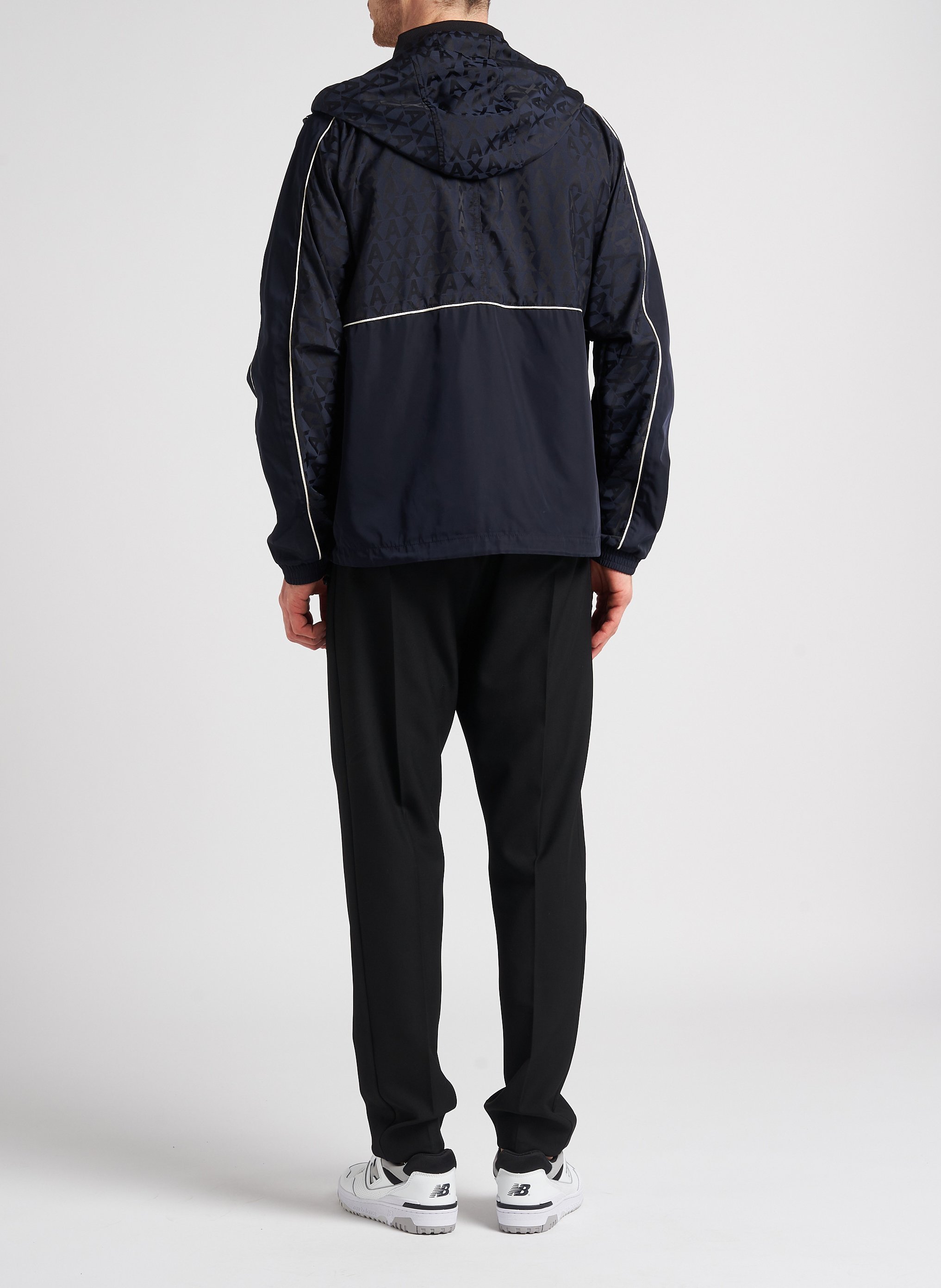 Hooded jacket ARMANI EXCHANGE Blue