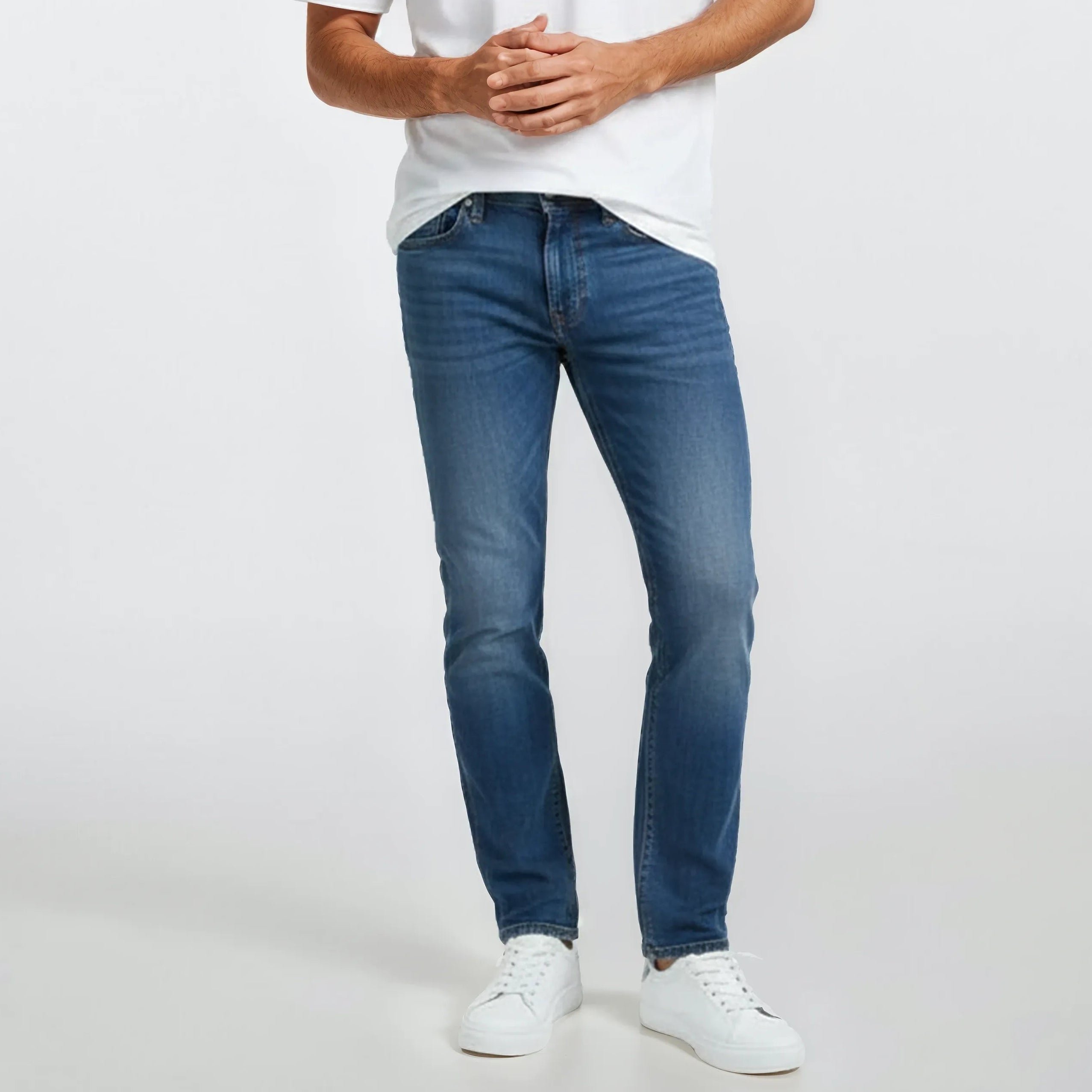 Slim fit powertwist jeans SERGE BLANCO Blue