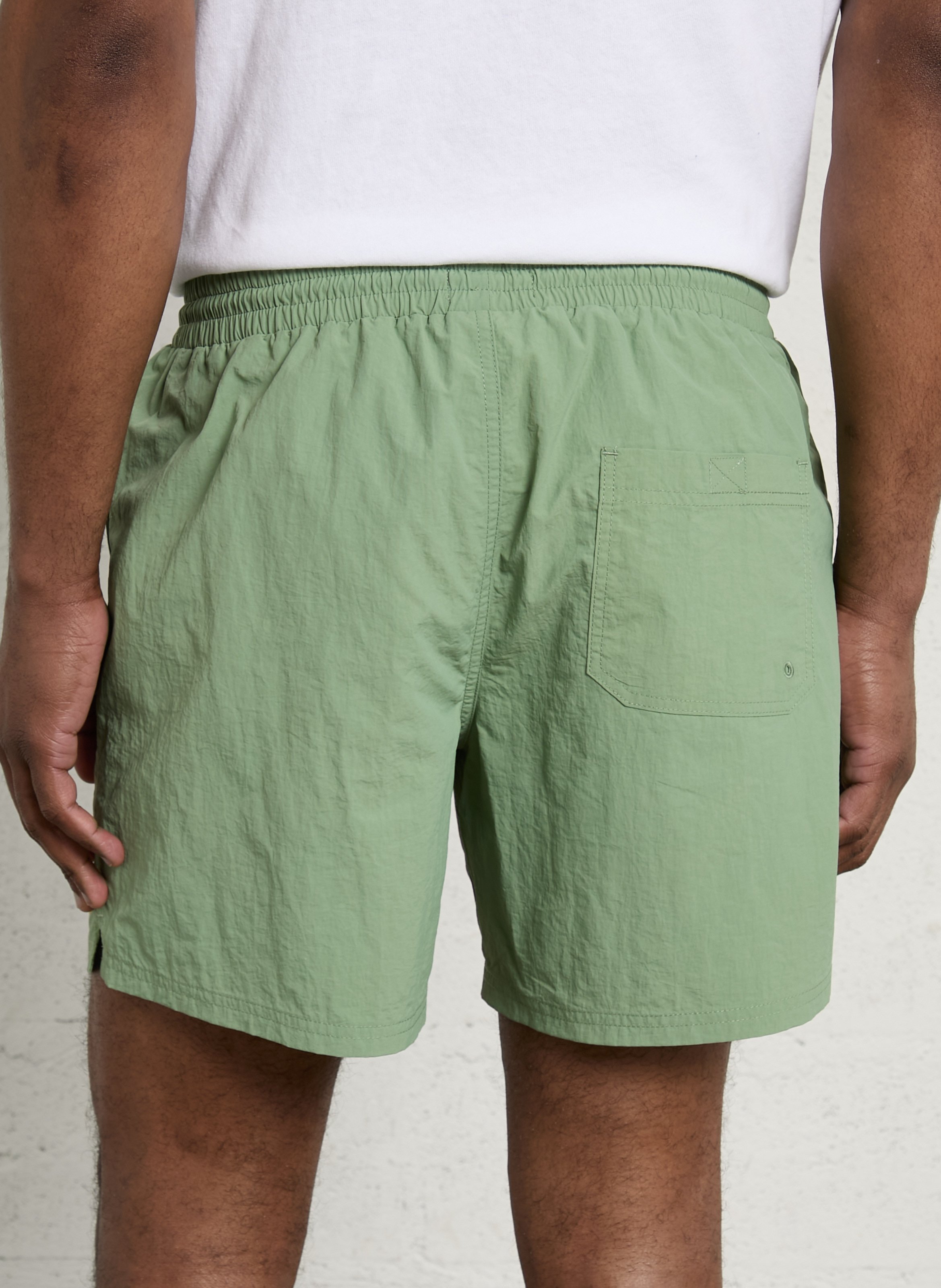 Short de bain en fibres recyclées FARAH Vert
