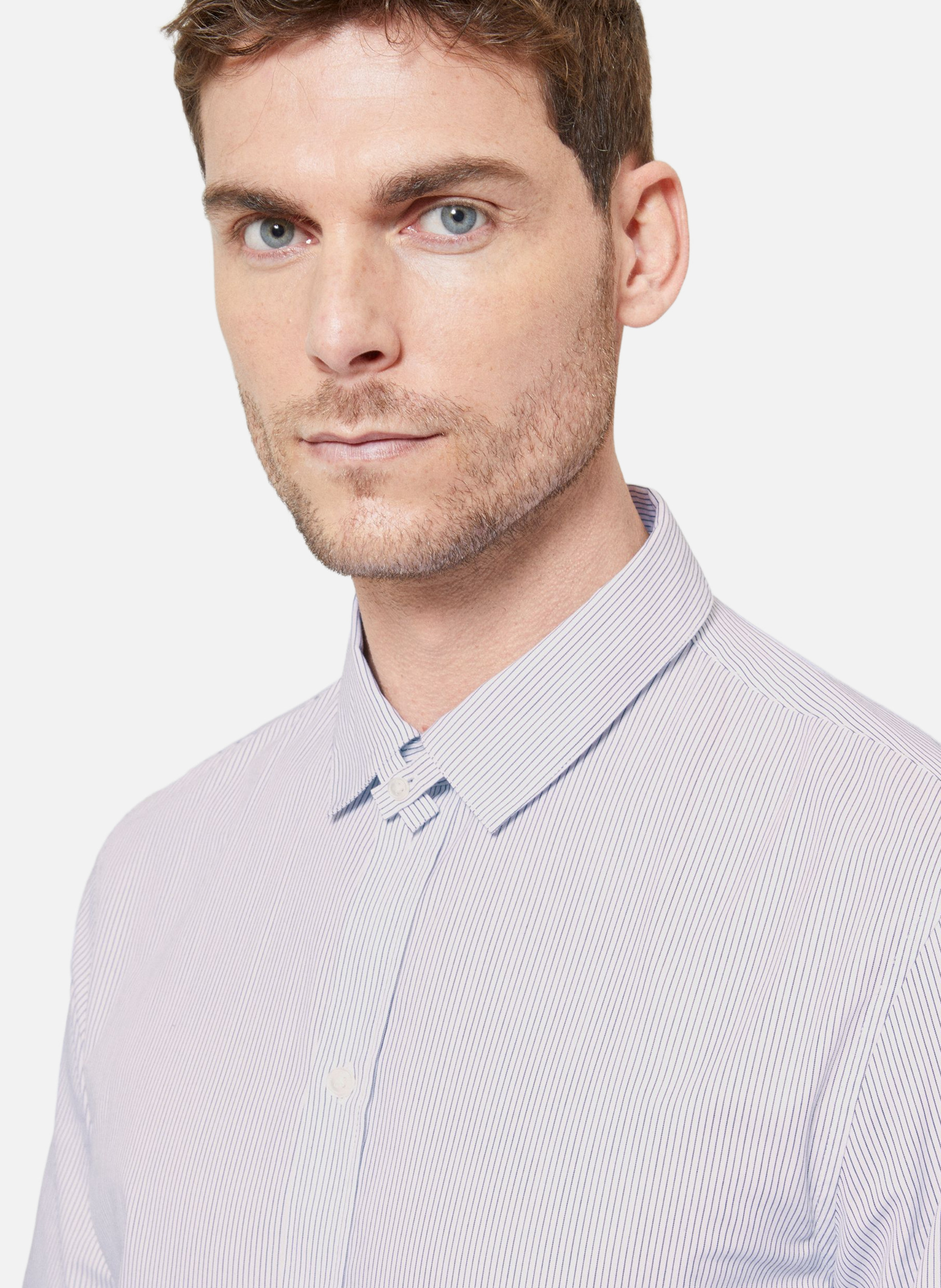 Shirt with striped strap collar THE KOOPLES Black