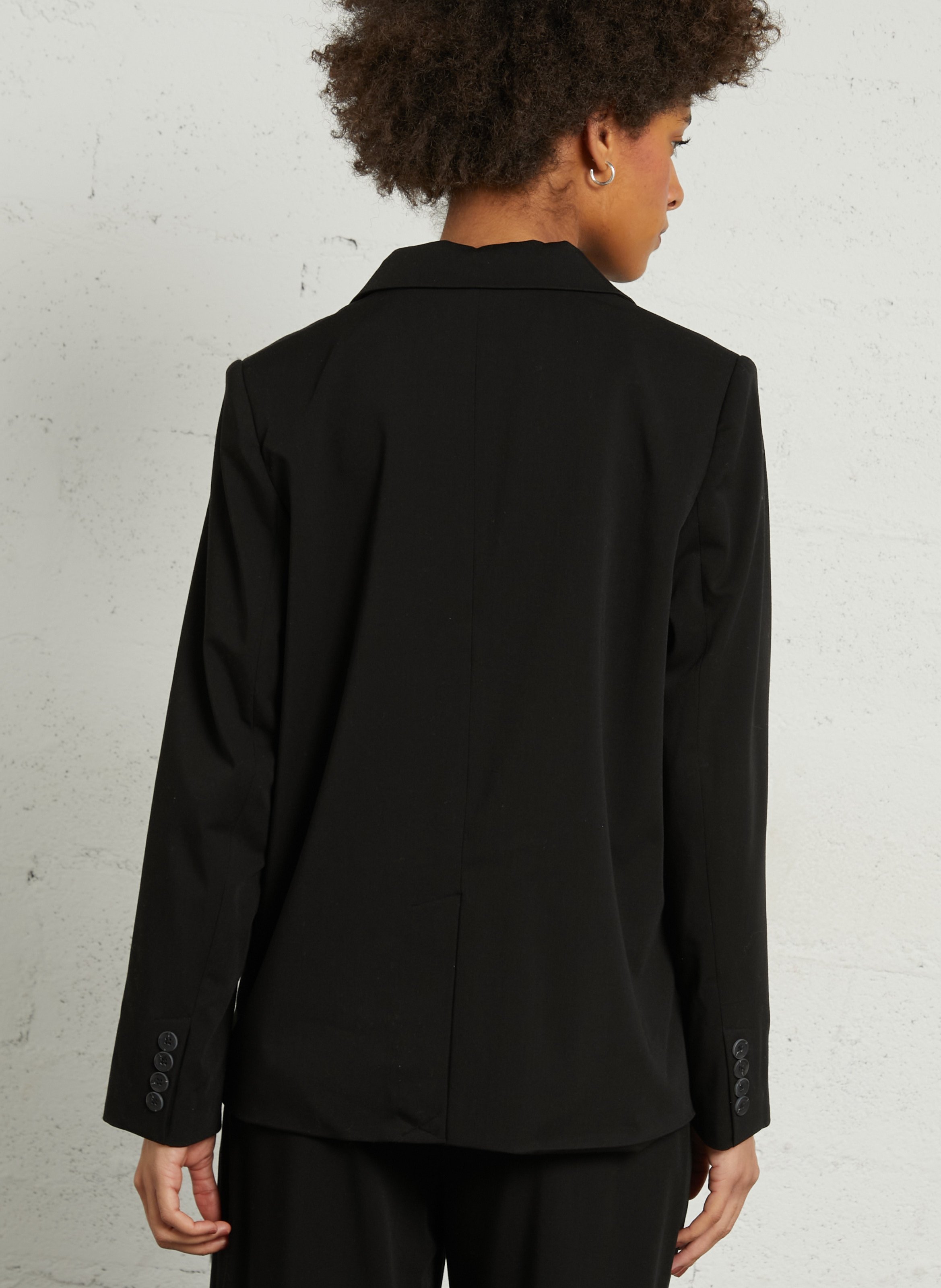 Veste de tailleur droite SUD EXPRESS Noir