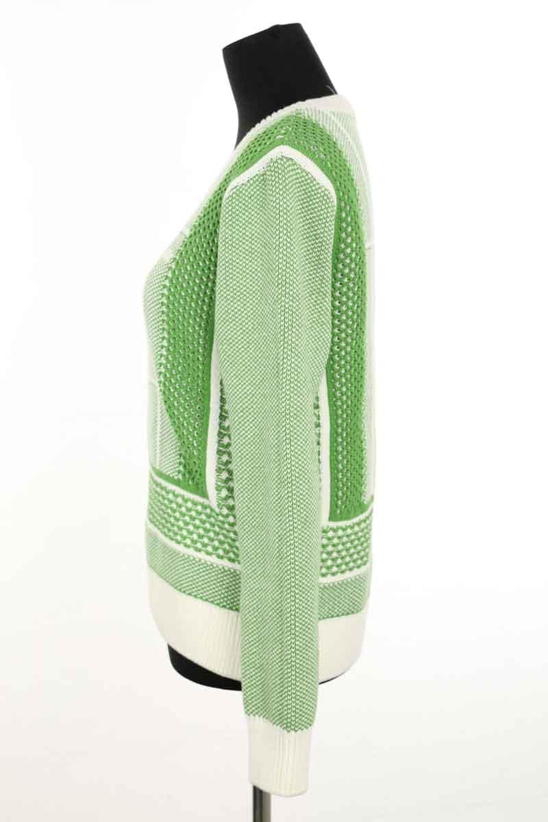 Sweater LACOSTE - SECONDE MAIN Green