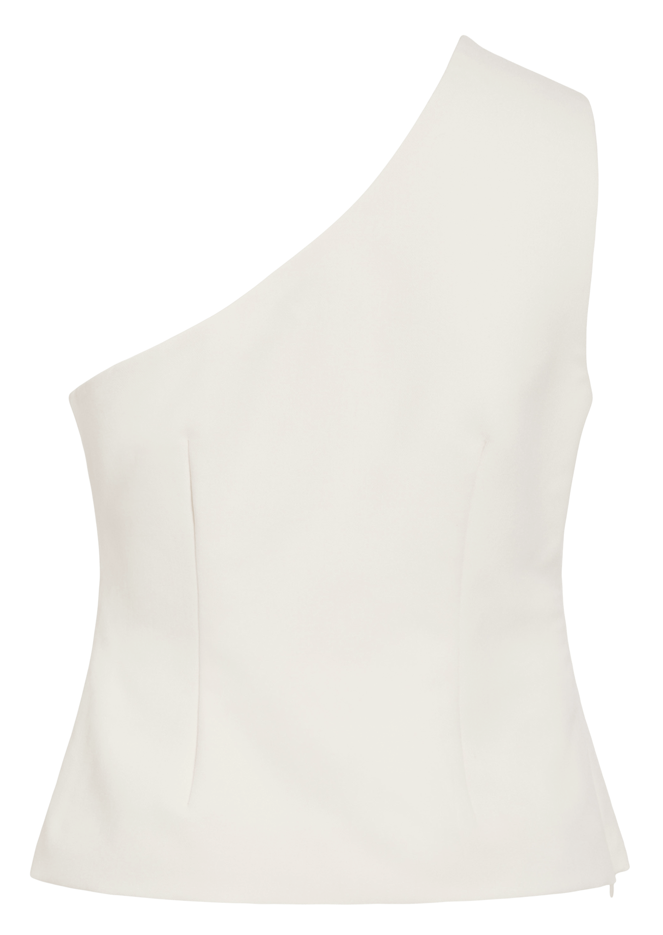 Top asymétrique sans manches  ROUGE EDIT Beige