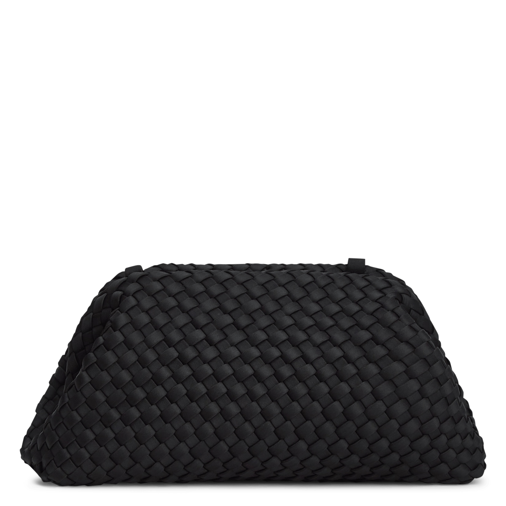 Geflochtene Schultertasche MARREA Schwarz